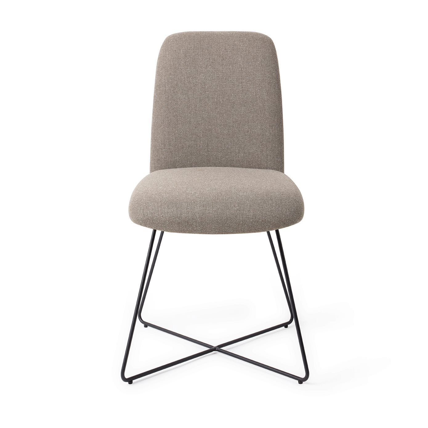 Jesper Home Taiwa Foggy Fusion Eetkamerstoel - Cross Black - KwaliteitWonen.nl