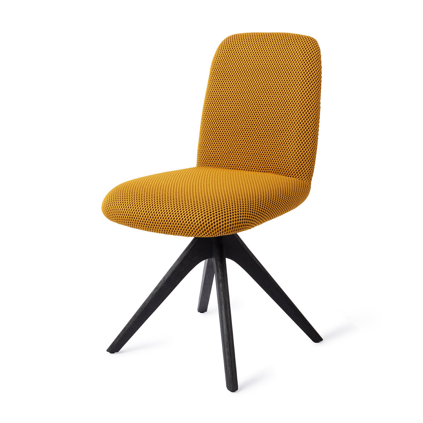 Jesper Home Taiwa Groovy Garam Eetkamerstoel - Revolve Oak Black - KwaliteitWonen.nl