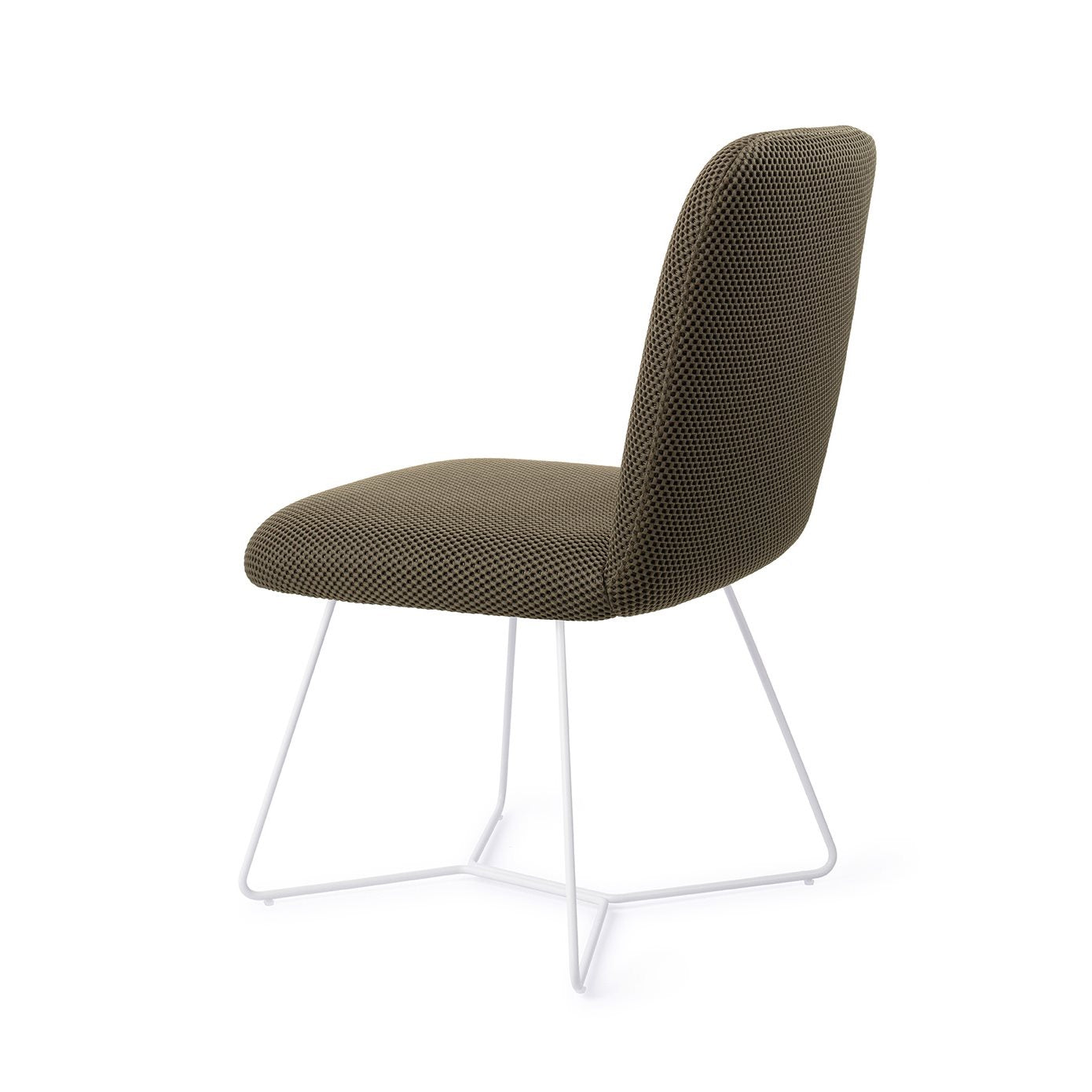 Jesper Home Taiwa Jungle Jewel Eetkamerstoel - Beehive White - KwaliteitWonen.nl