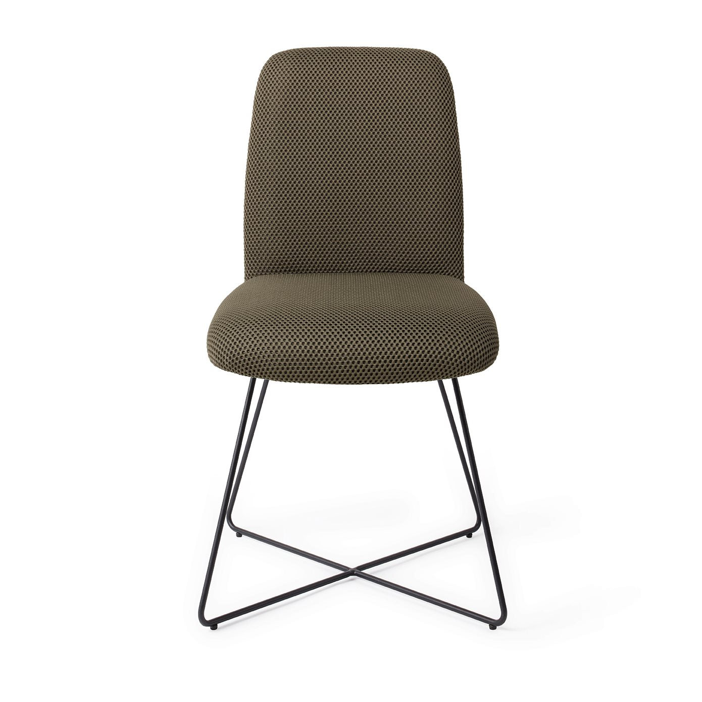 Jesper Home Taiwa Jungle Jewel Eetkamerstoel - Cross Black - KwaliteitWonen.nl