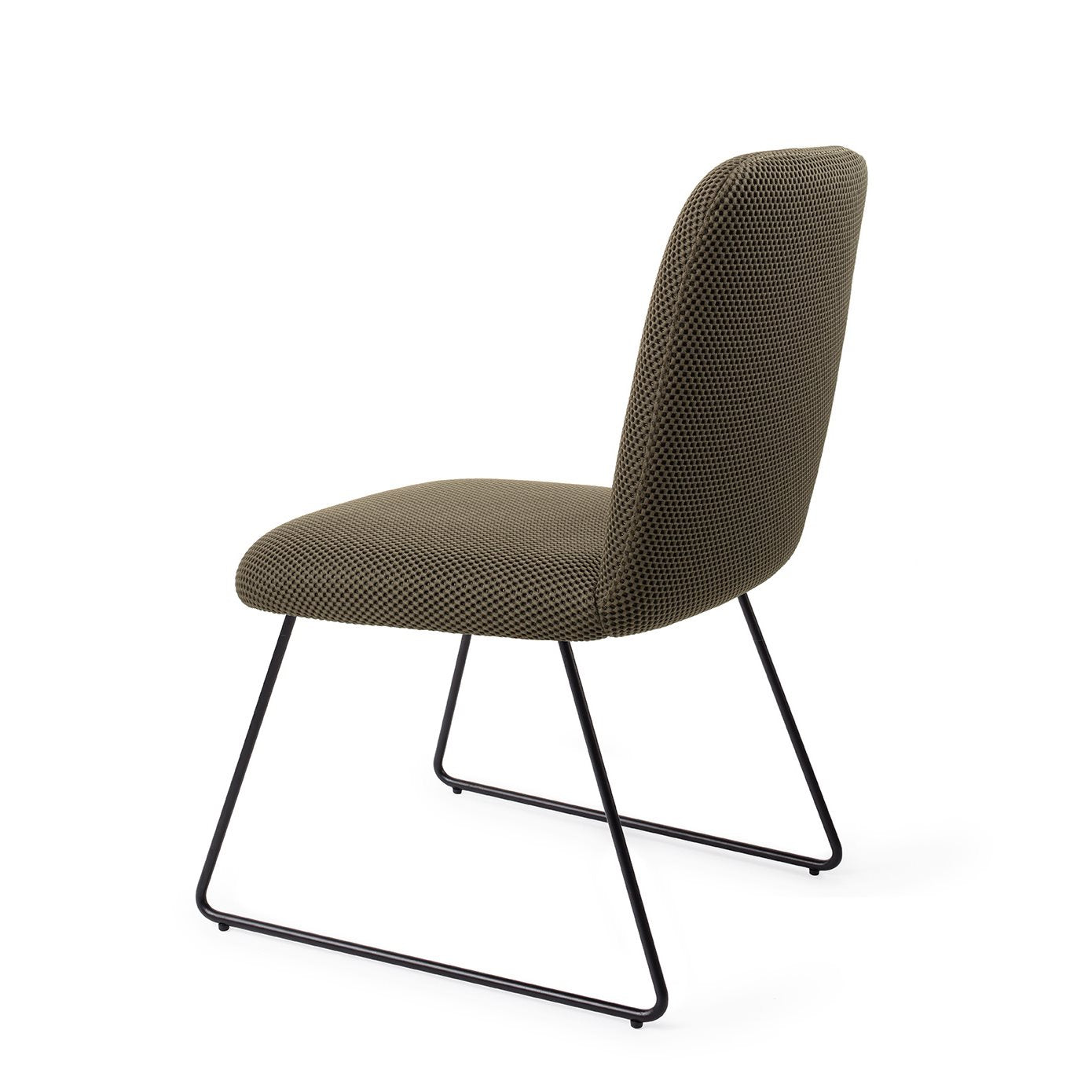 Jesper Home Taiwa Jungle Jewel Eetkamerstoel - Slide Black - KwaliteitWonen.nl