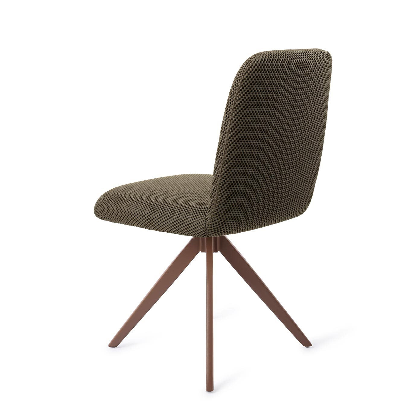 Jesper Home Taiwa Jungle Jewel Eetkamerstoel - Turn Brown - KwaliteitWonen.nl