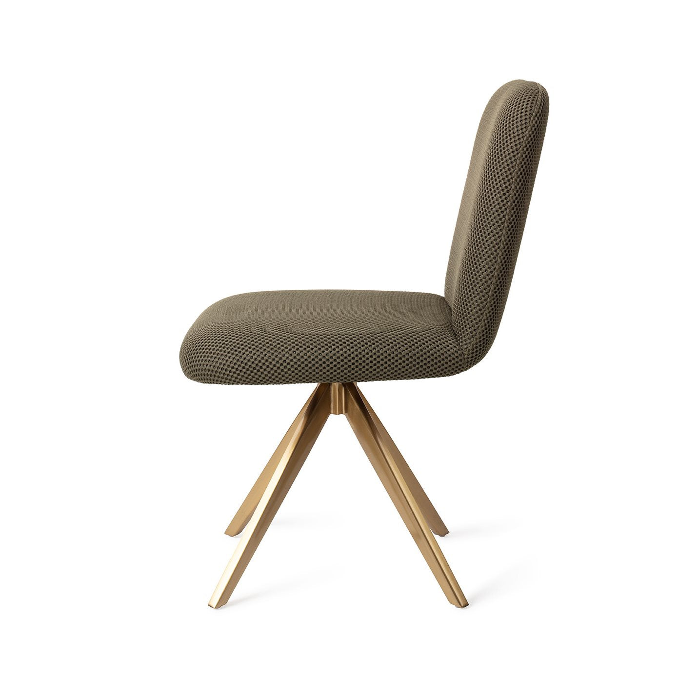 Jesper Home Taiwa Jungle Jewel Eetkamerstoel - Turn Gold - KwaliteitWonen.nl