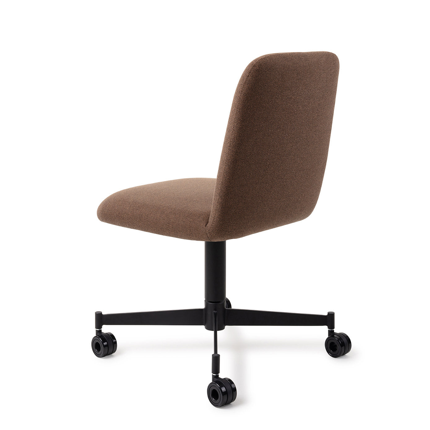 Jesper Home Taiwa Rustic Rye Eetkamerstoel - Caster Black - KwaliteitWonen.nl