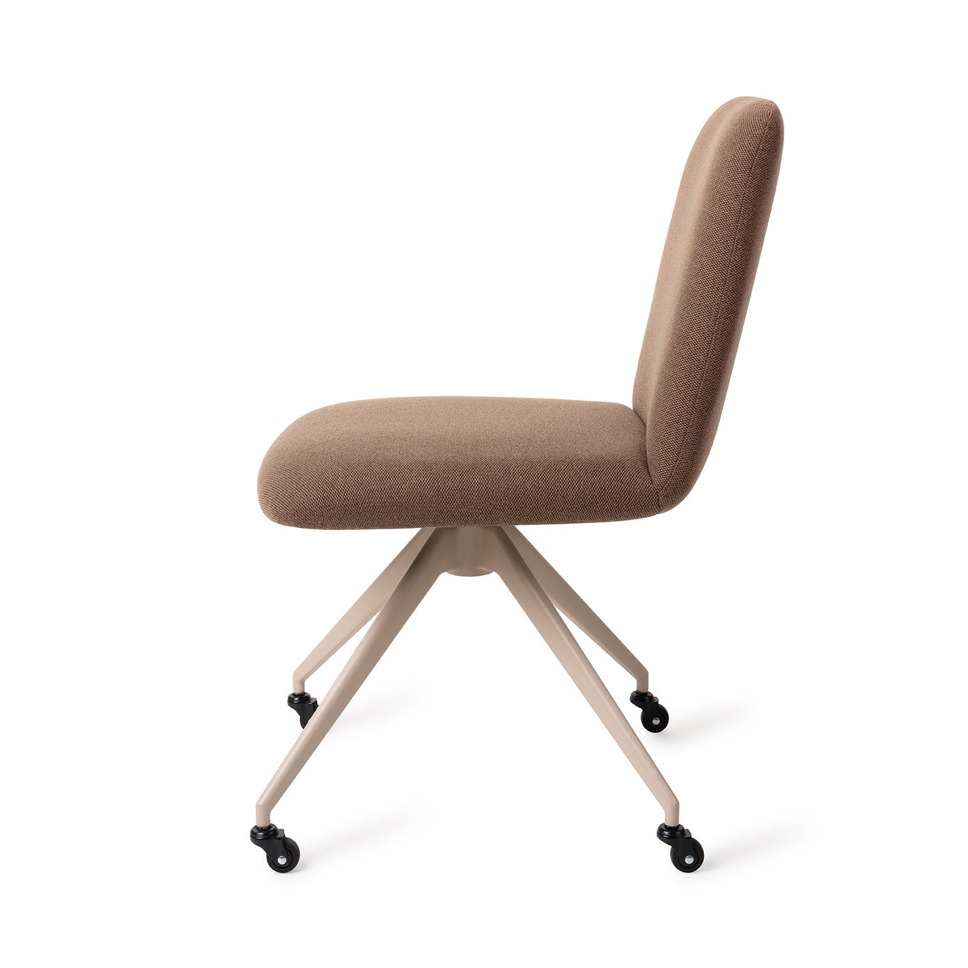 Jesper Home Taiwa Rustic Rye Eetkamerstoel - Glide Beige - KwaliteitWonen.nl