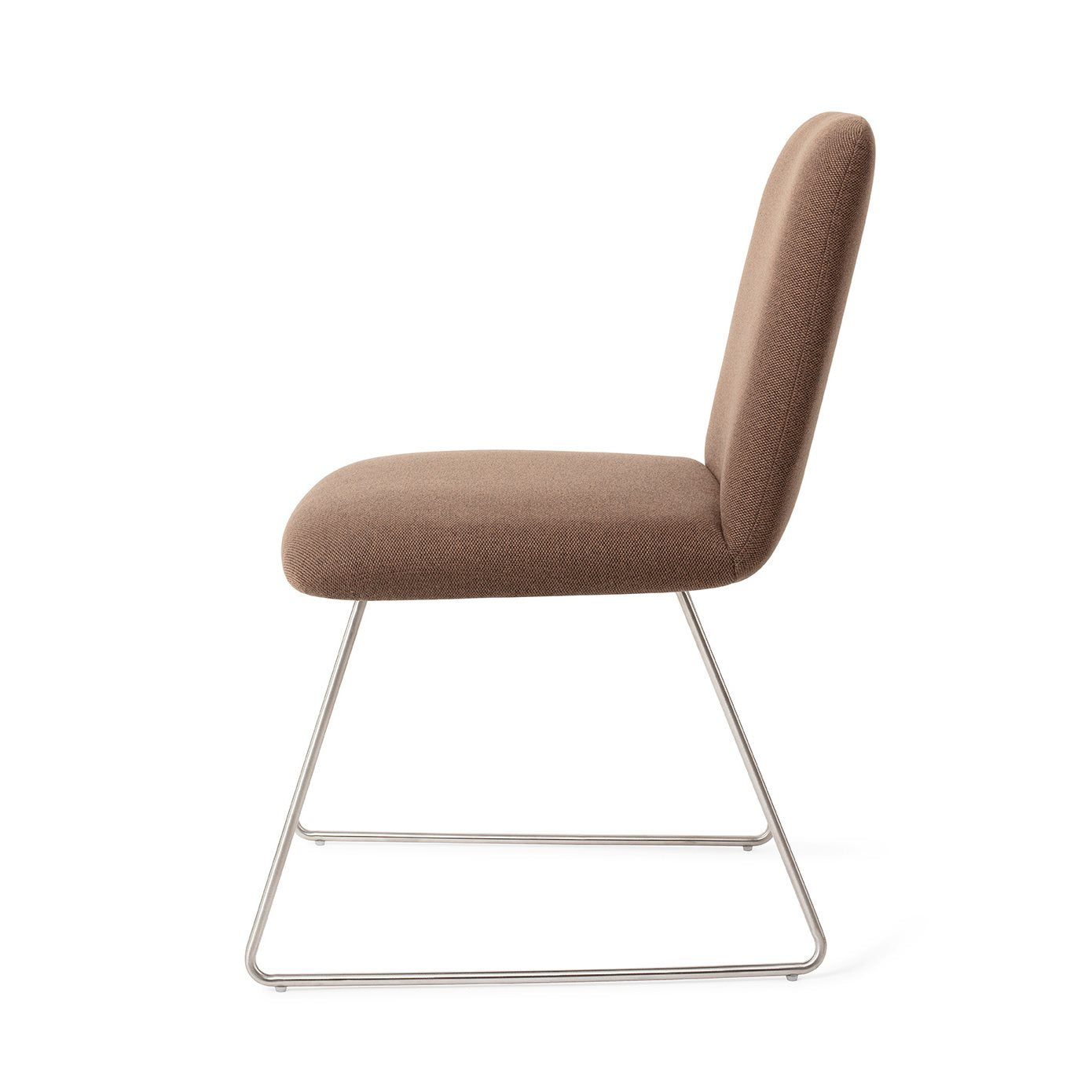 Jesper Home Taiwa Rustic Rye Eetkamerstoel - Slide Steel - KwaliteitWonen.nl