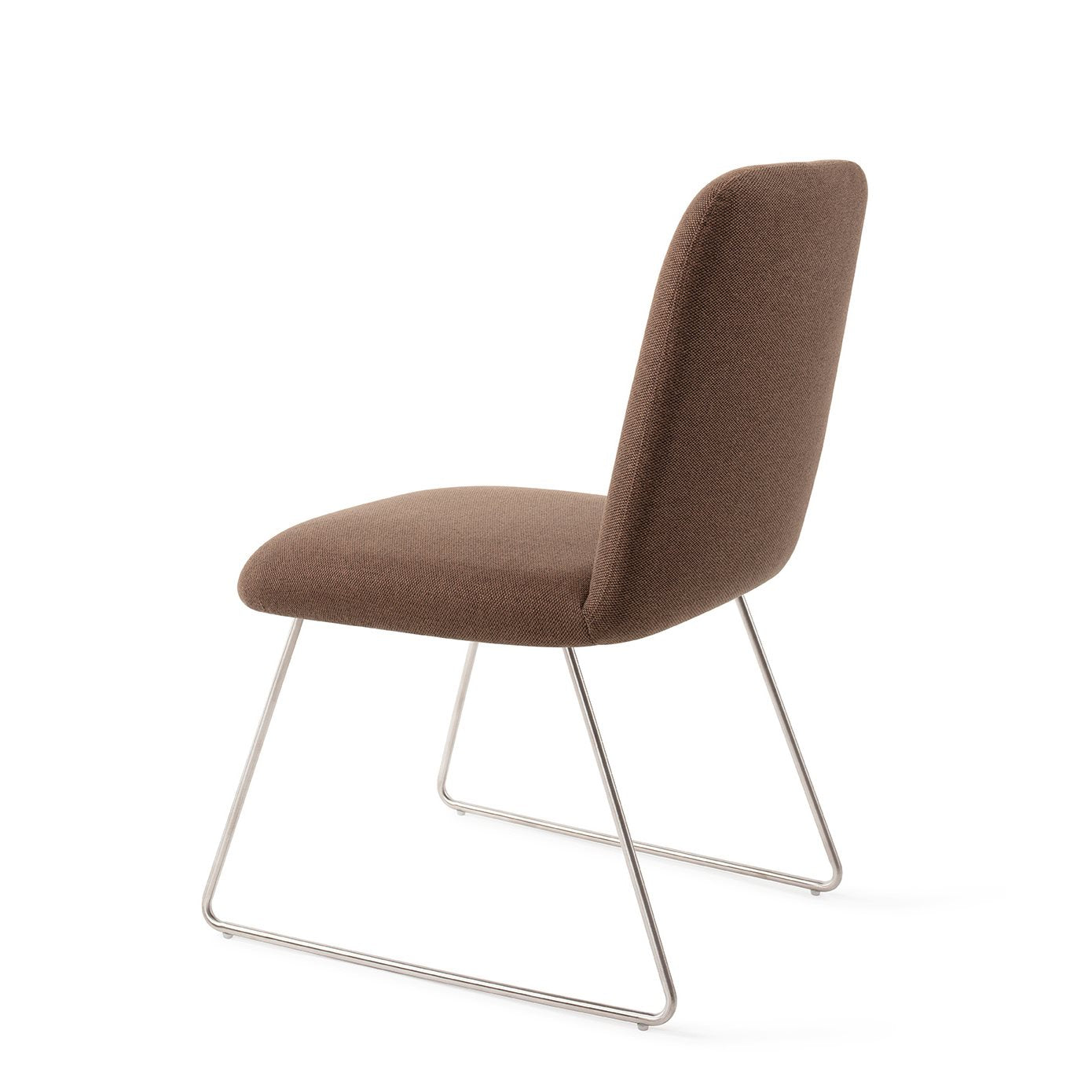 Jesper Home Taiwa Rustic Rye Eetkamerstoel - Slide Steel - KwaliteitWonen.nl
