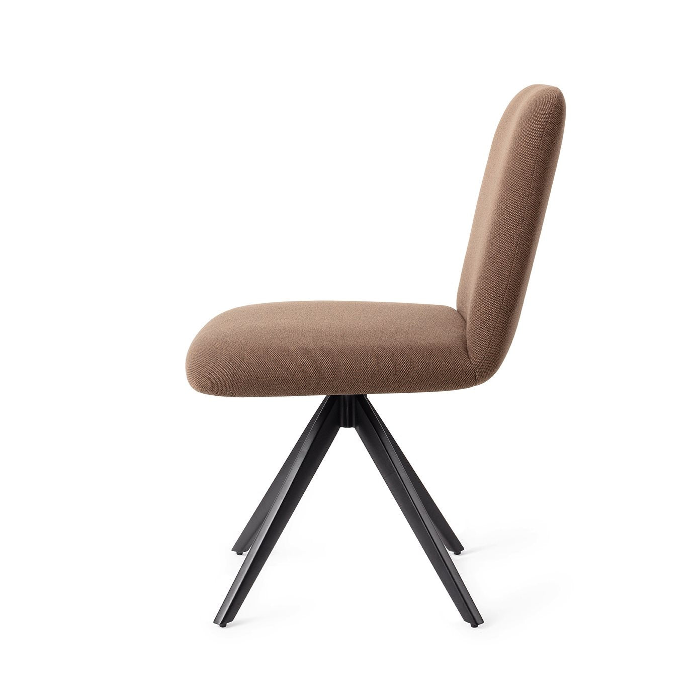 Jesper Home Taiwa Rustic Rye Eetkamerstoel - Turn Black - KwaliteitWonen.nl