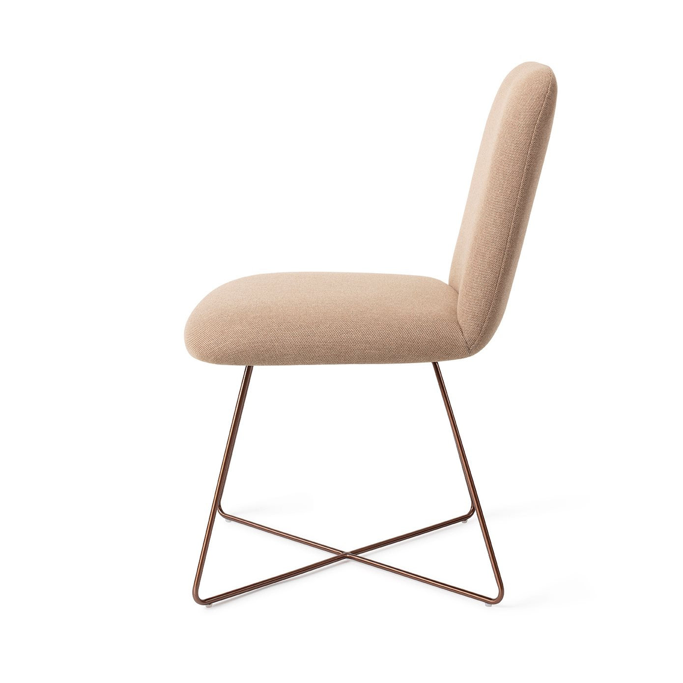 Jesper Home Taiwa Whisper Wheat Eetkamerstoel - Cross Rose - KwaliteitWonen.nl