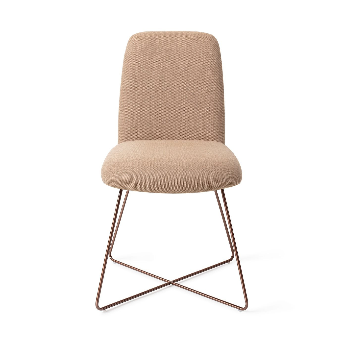 Jesper Home Taiwa Whisper Wheat Eetkamerstoel - Cross Rose - KwaliteitWonen.nl