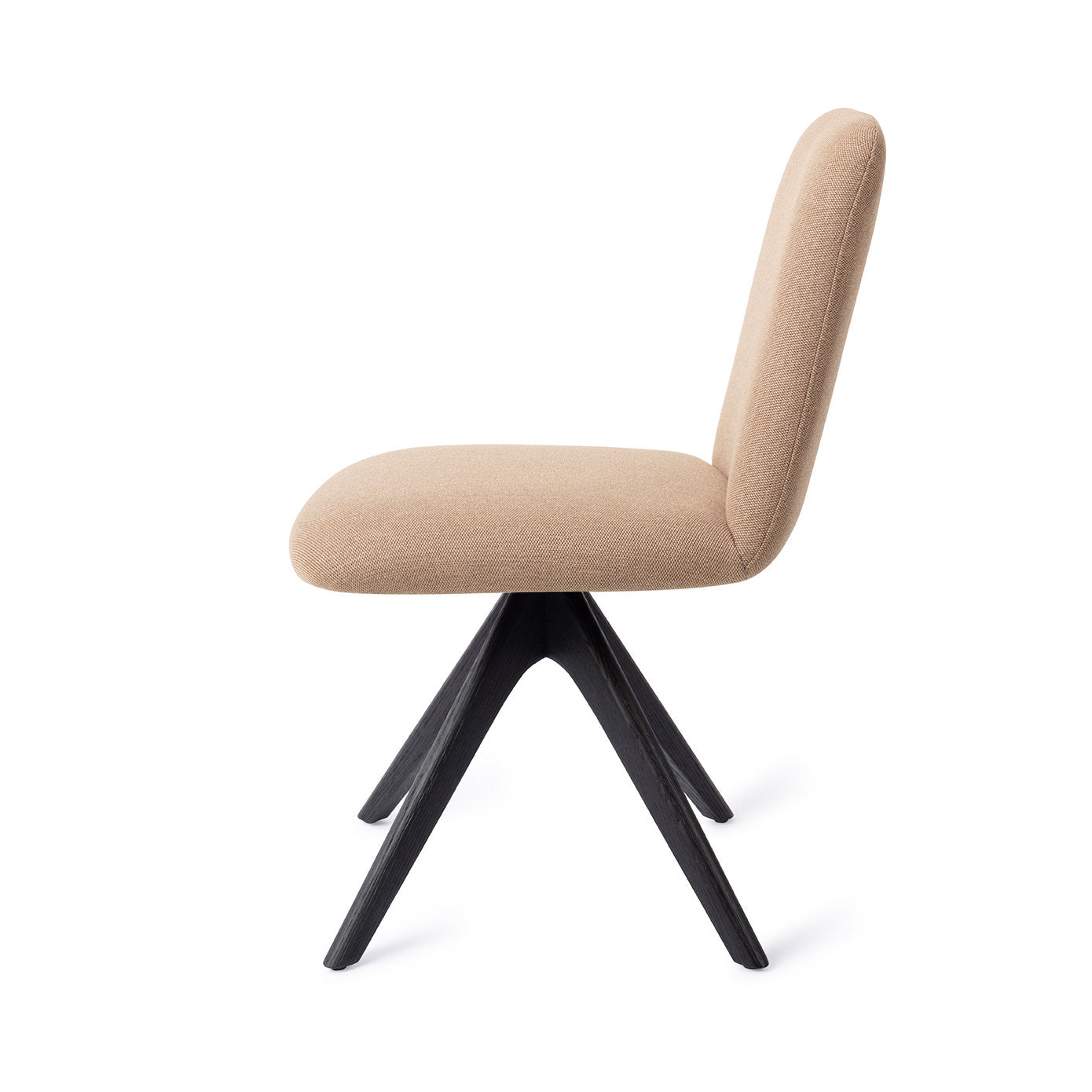 Jesper Home Taiwa Whisper Wheat Eetkamerstoel - Revolve Oak Black - KwaliteitWonen.nl