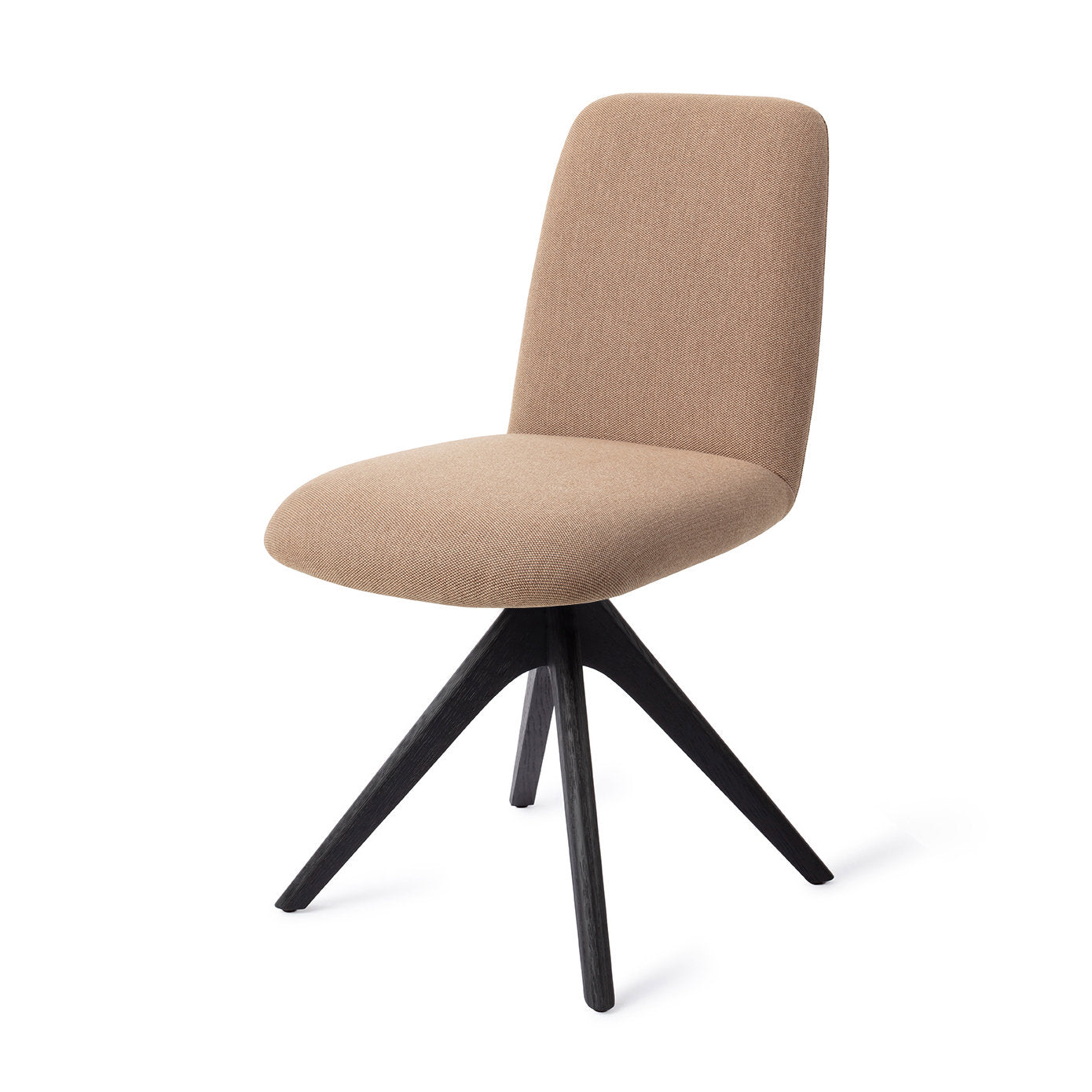 Jesper Home Taiwa Whisper Wheat Eetkamerstoel - Revolve Oak Black - KwaliteitWonen.nl