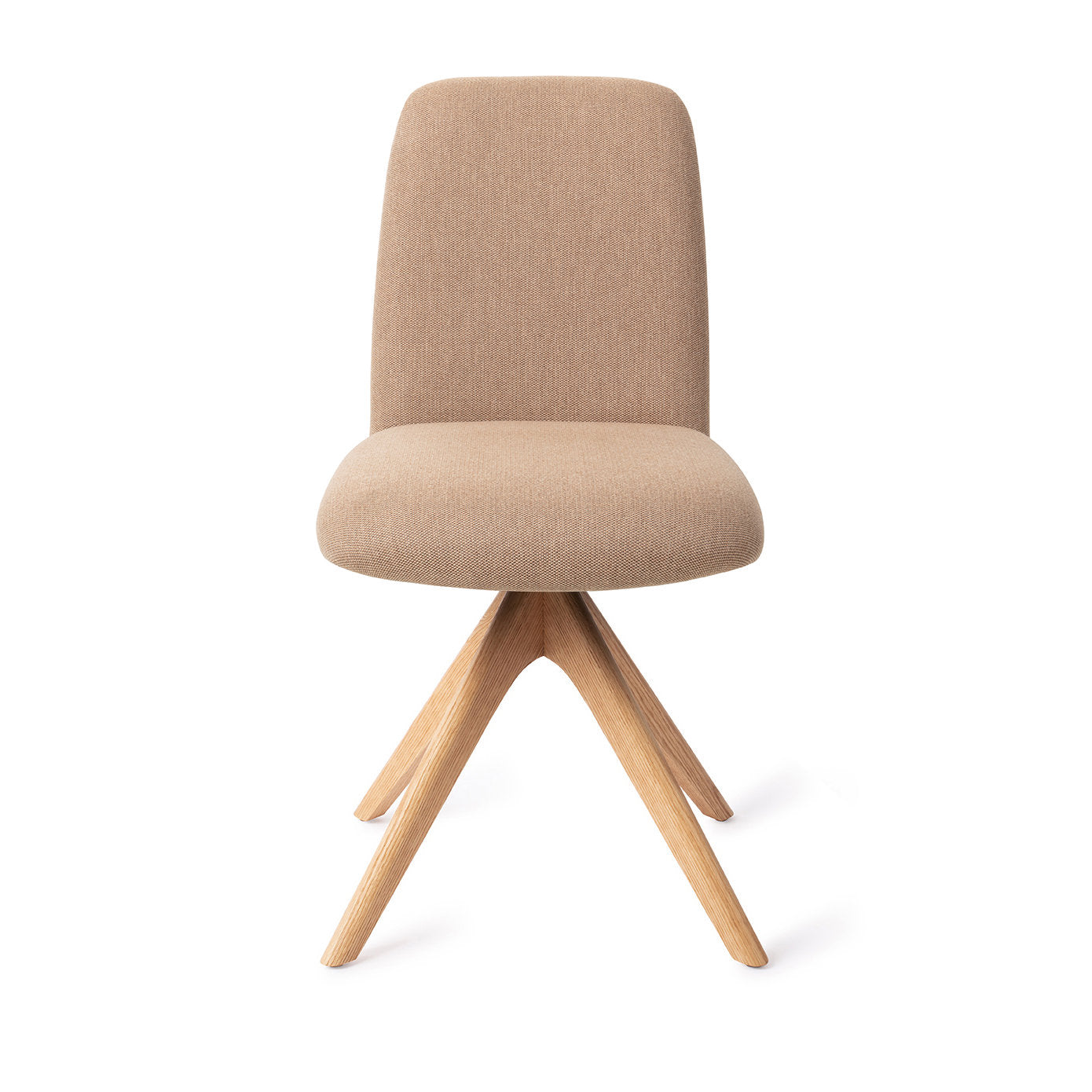 Jesper Home Taiwa Whisper Wheat Eetkamerstoel - Revolve Oak Natural - KwaliteitWonen.nl