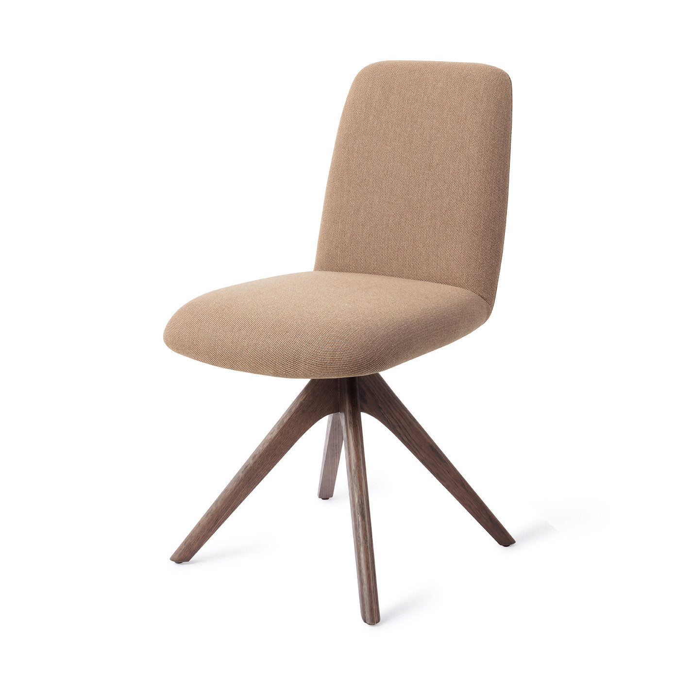 Jesper Home Taiwa Whisper Wheat Eetkamerstoel - Revolve Oak Walnut - KwaliteitWonen.nl