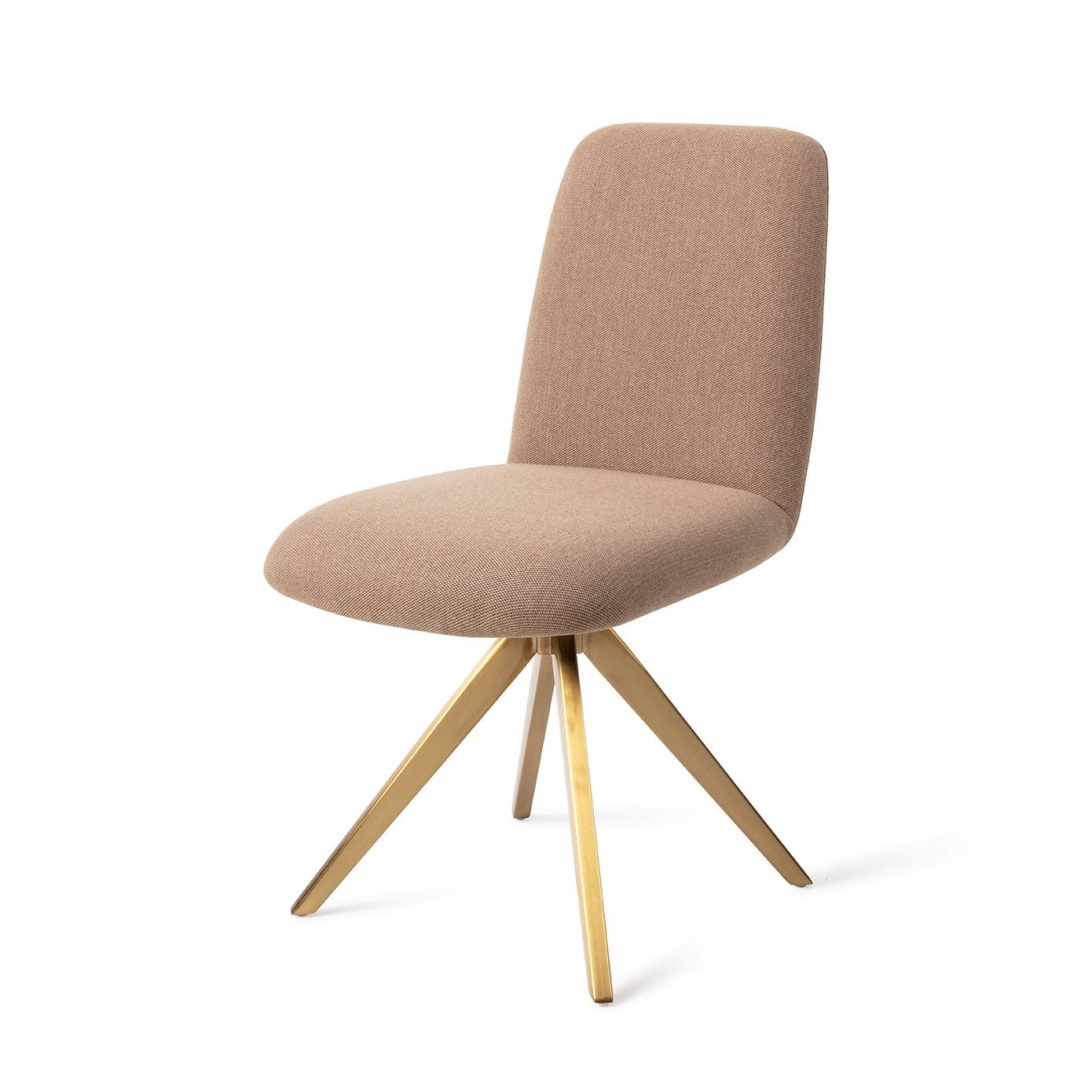 Jesper Home Taiwa Whisper Wheat Eetkamerstoel - Turn Gold - KwaliteitWonen.nl
