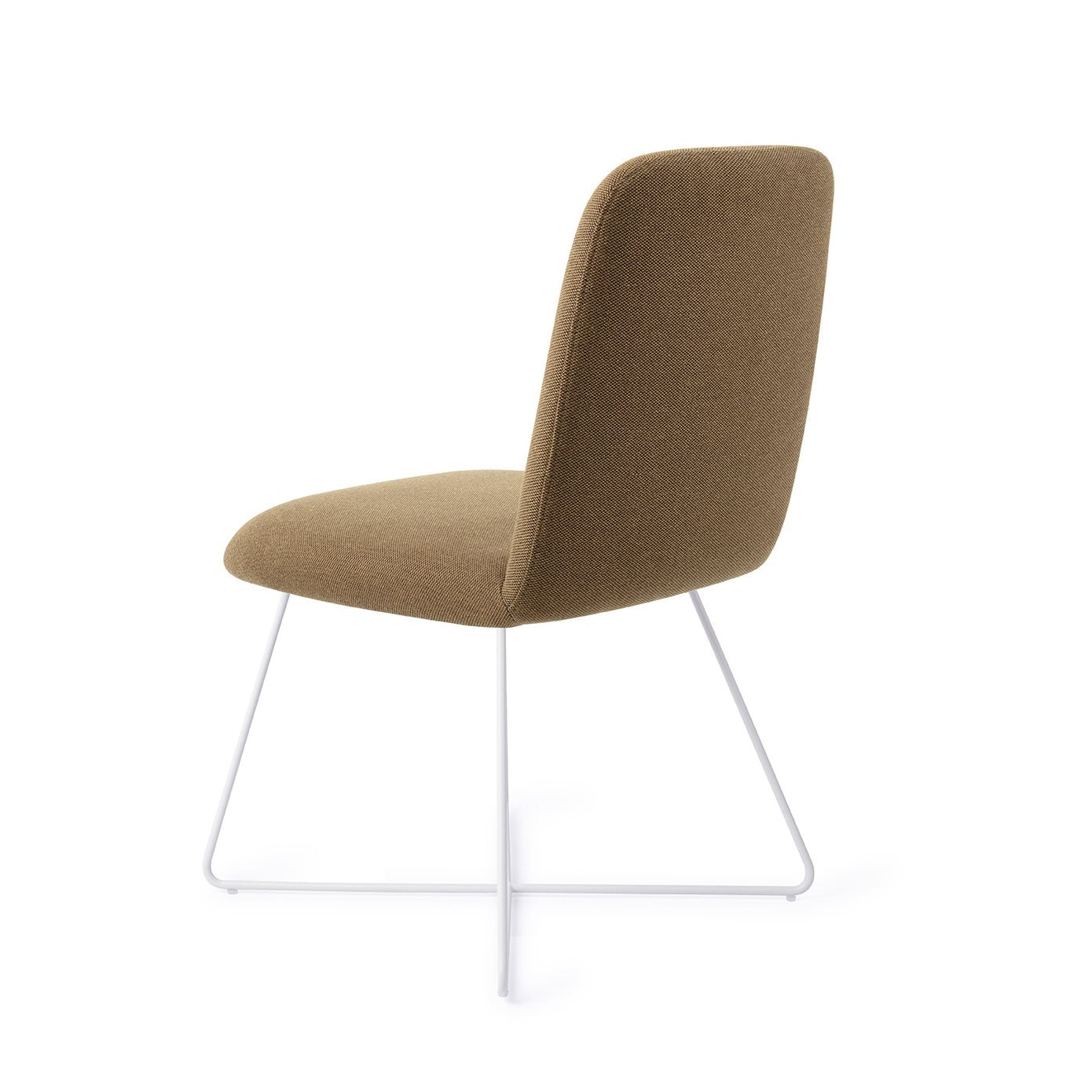 Jesper Home Taiwa Willow Eetkamerstoel - Cross White - KwaliteitWonen.nl