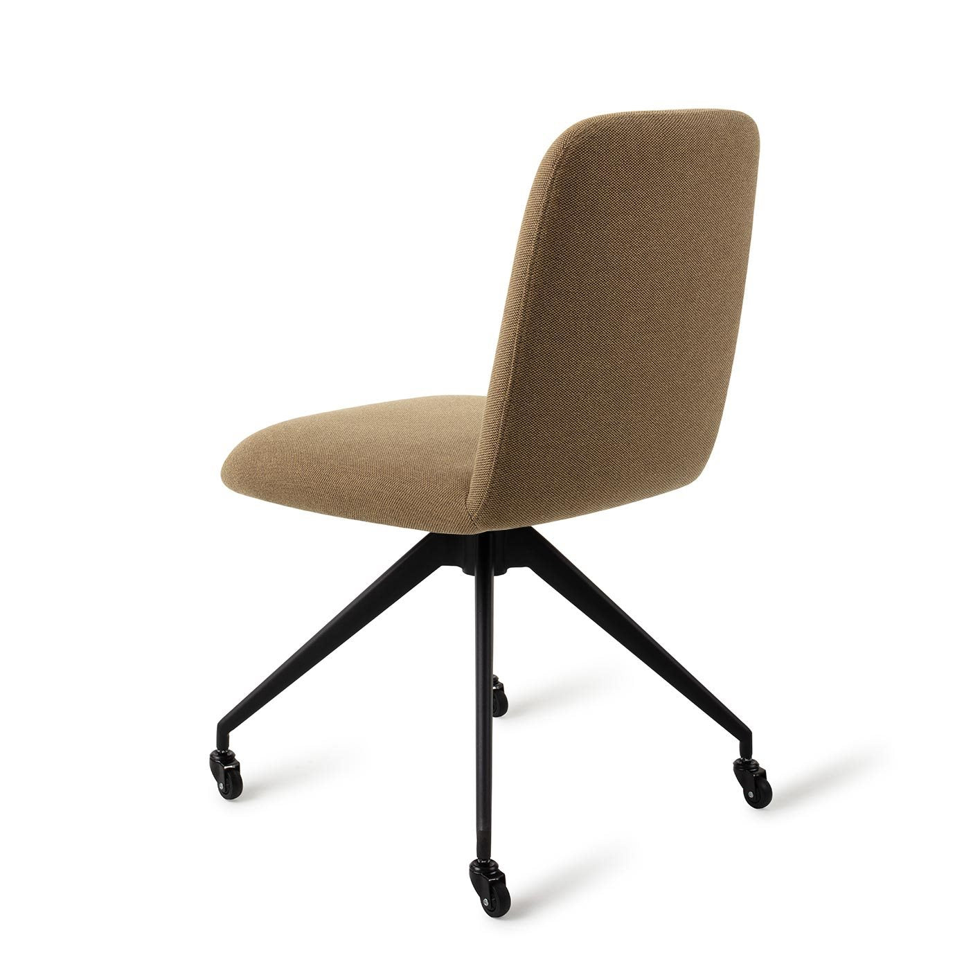Jesper Home Taiwa Willow Eetkamerstoel - Glide Black - KwaliteitWonen.nl