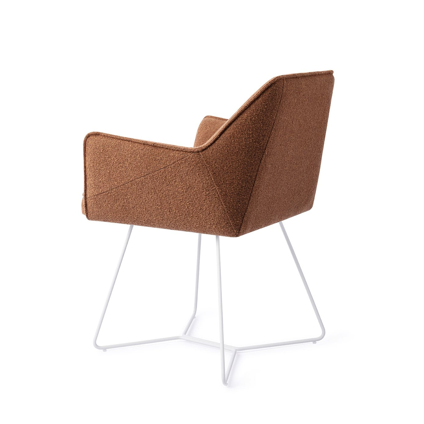 Jesper Home Tome Cinnamon Bun Eetkamerstoel - Beehive White - KwaliteitWonen.nl