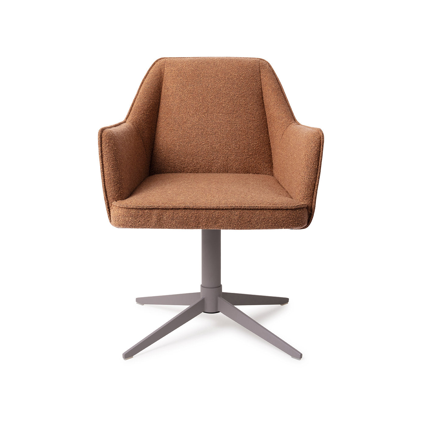 Jesper Home Tome Cinnamon Bun Eetkamerstoel - Quad Grey - KwaliteitWonen.nl