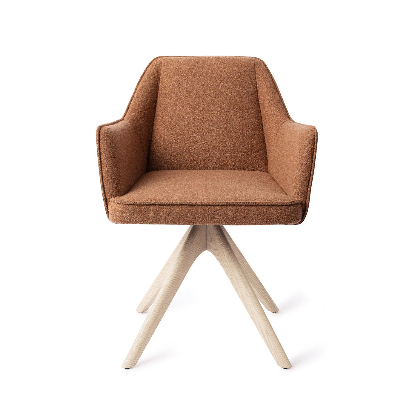 Jesper Home Tome Cinnamon Bun Eetkamerstoel - Revolve Oak Bleach - KwaliteitWonen.nl