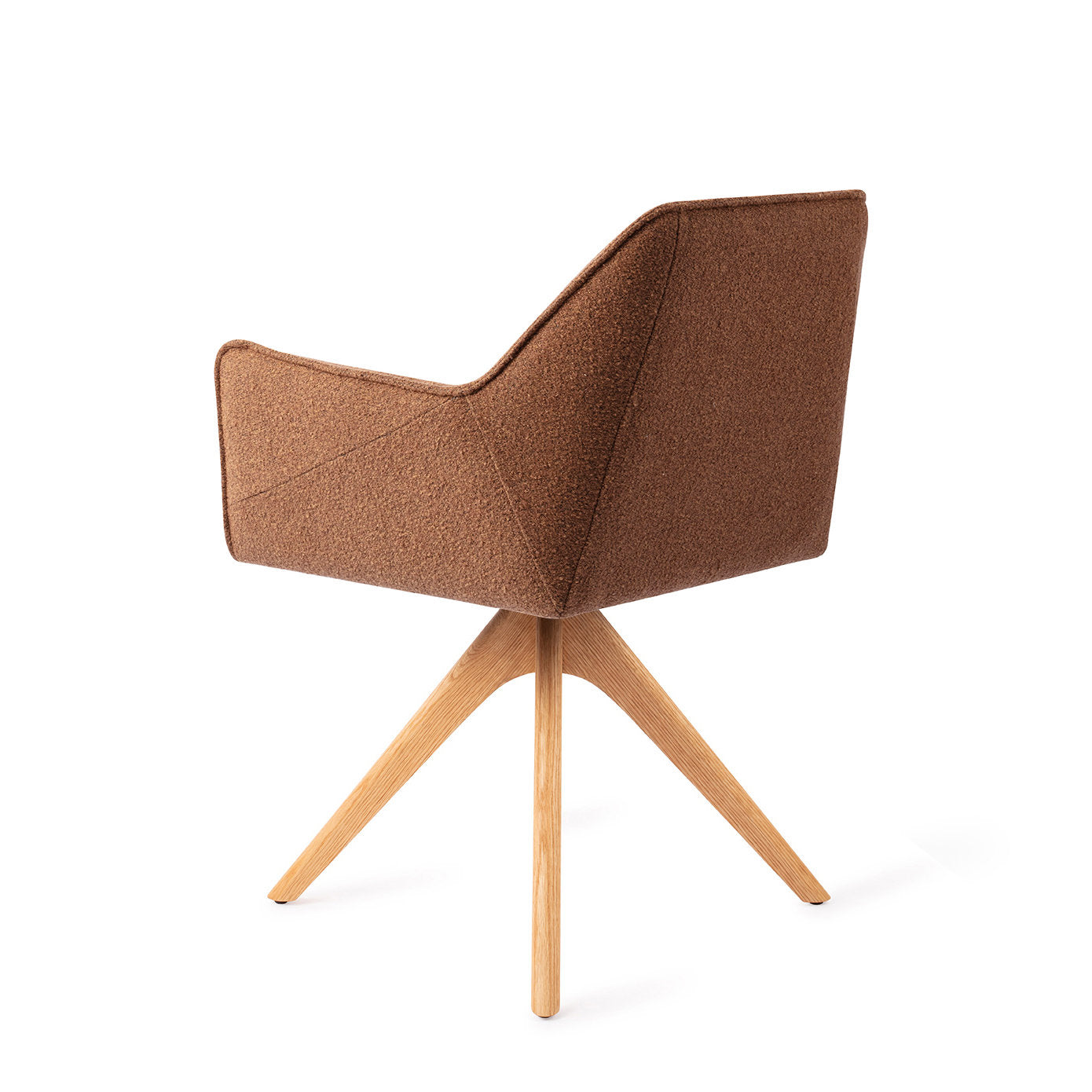 Jesper Home Tome Cinnamon Bun Eetkamerstoel - Revolve Oak Natural - KwaliteitWonen.nl