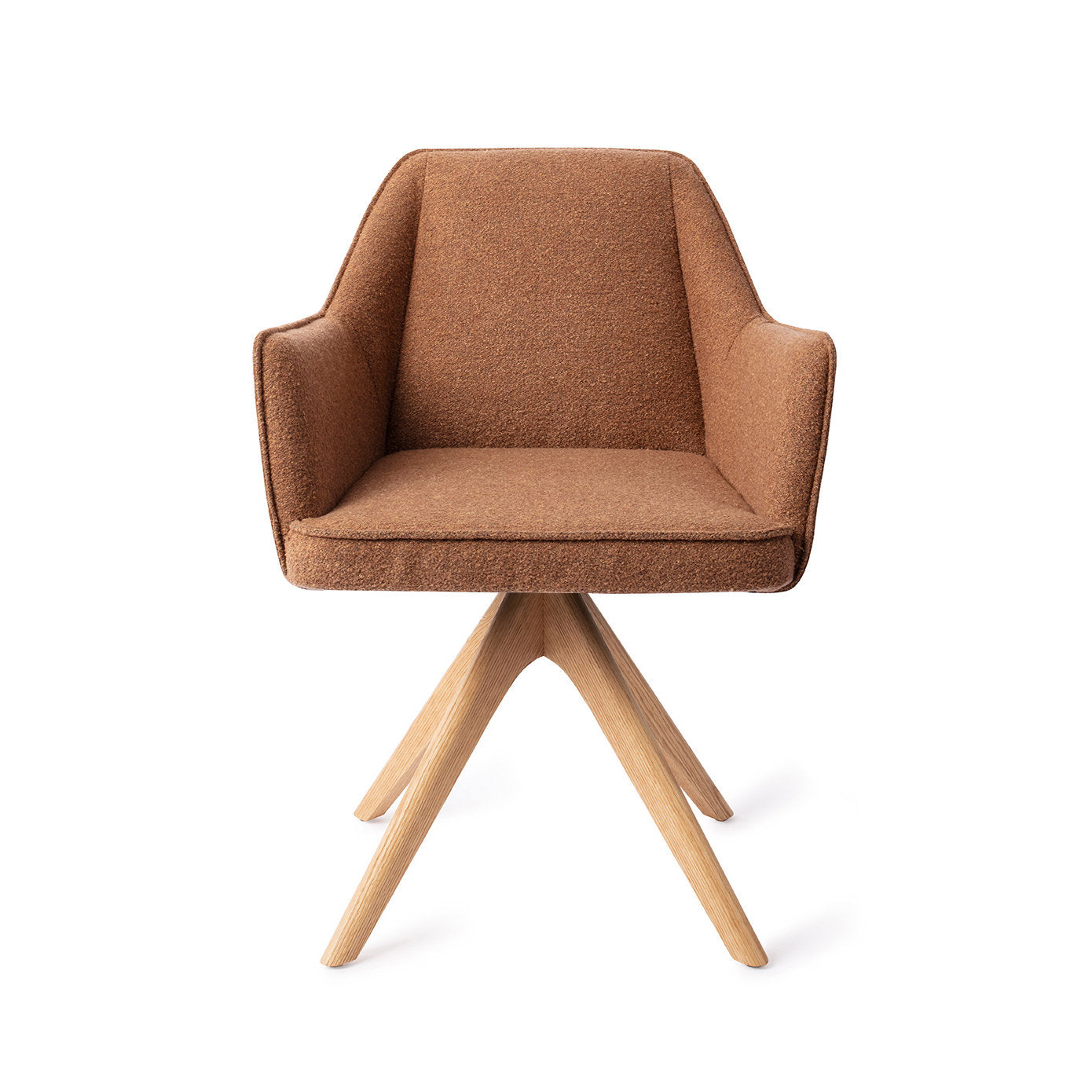 Jesper Home Tome Cinnamon Bun Eetkamerstoel - Revolve Oak Natural - KwaliteitWonen.nl