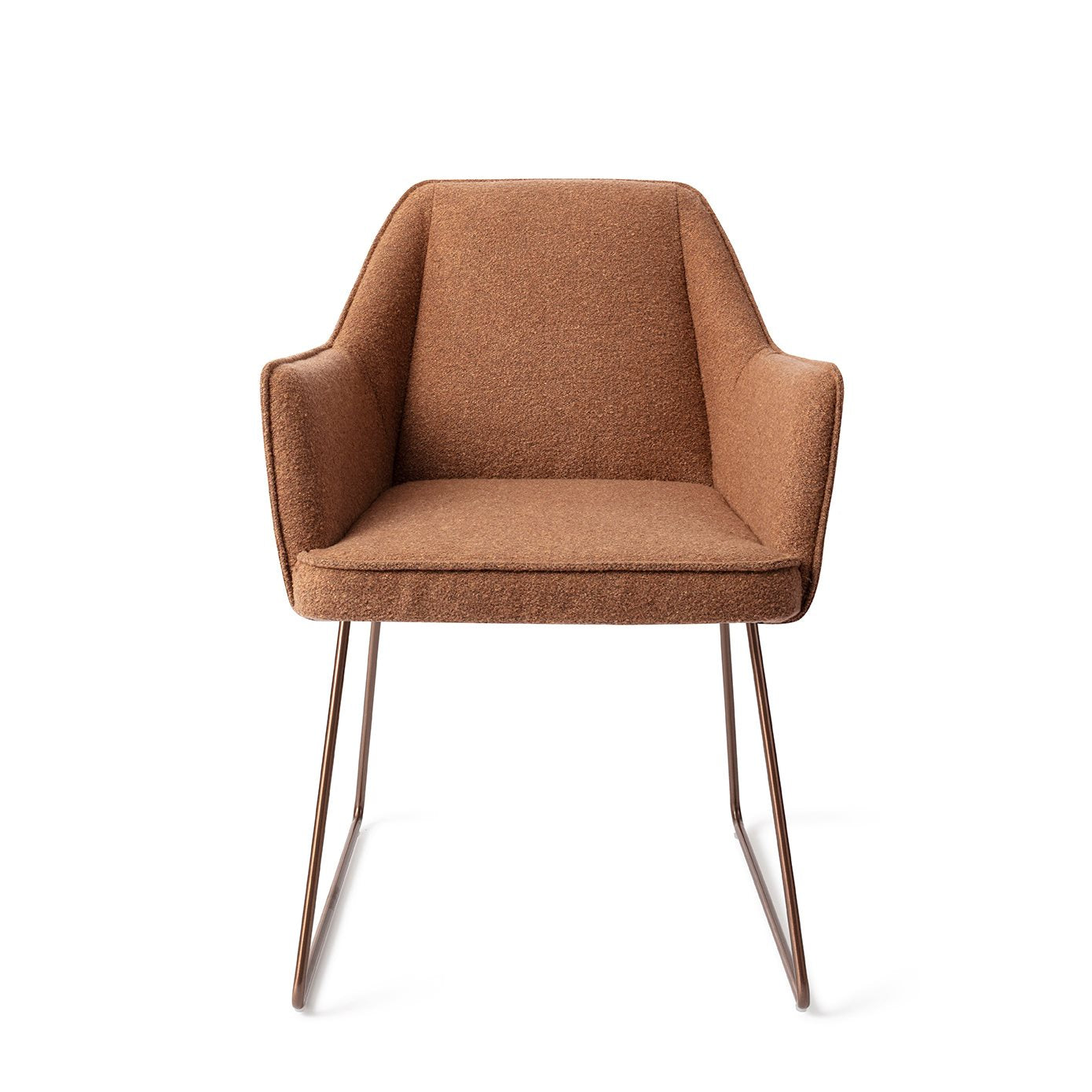 Jesper Home Tome Cinnamon Bun Eetkamerstoel - Slide Rose - KwaliteitWonen.nl