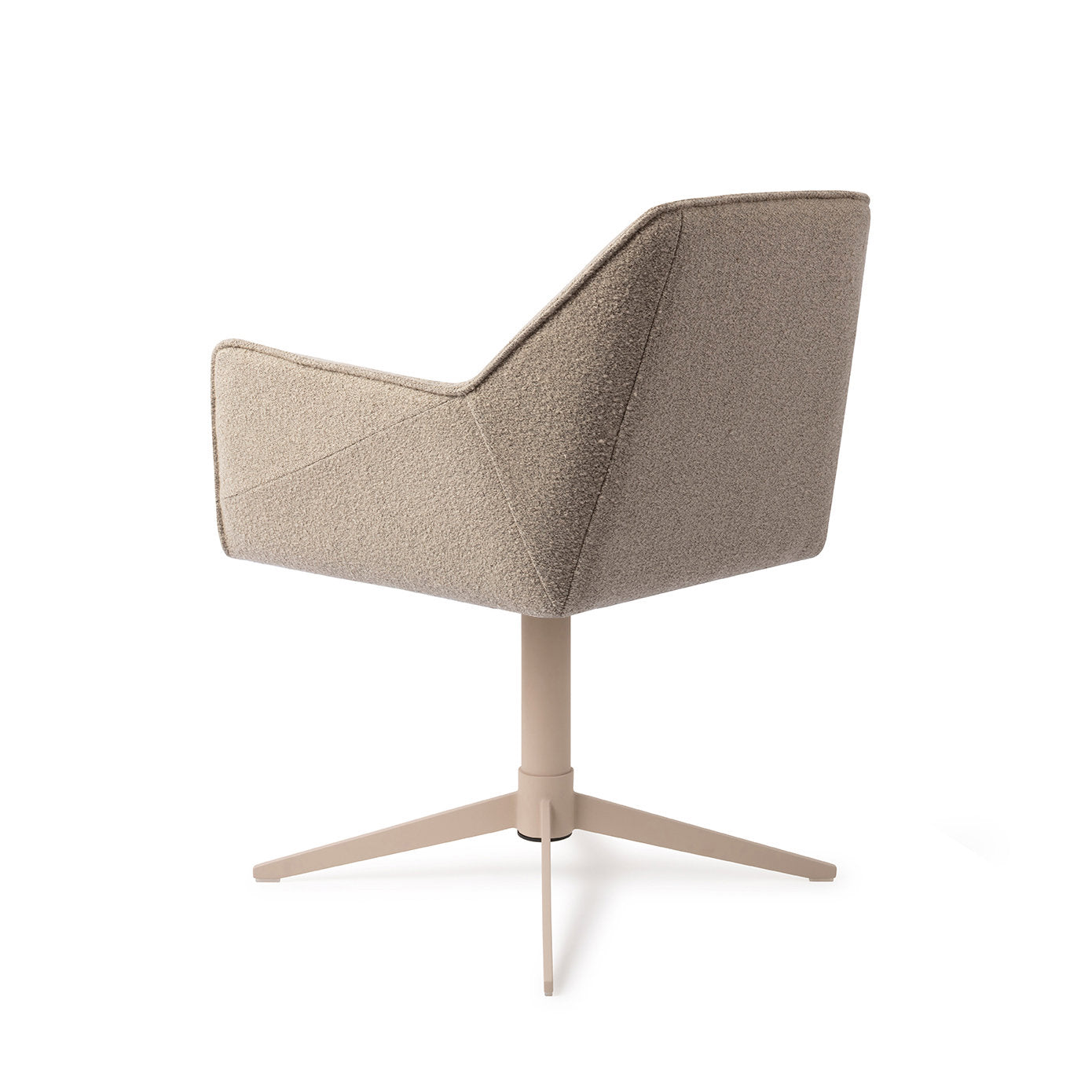 Jesper Home Tome Great Greige Eetkamerstoel - Quad Beige - KwaliteitWonen.nl