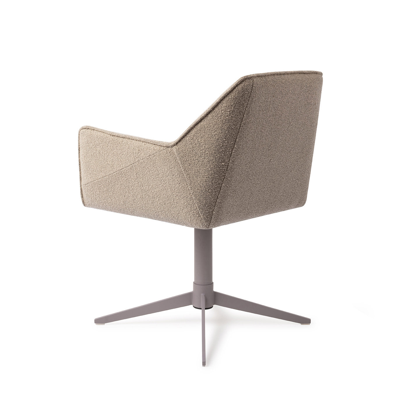 Jesper Home Tome Great Greige Eetkamerstoel - Quad Grey - KwaliteitWonen.nl