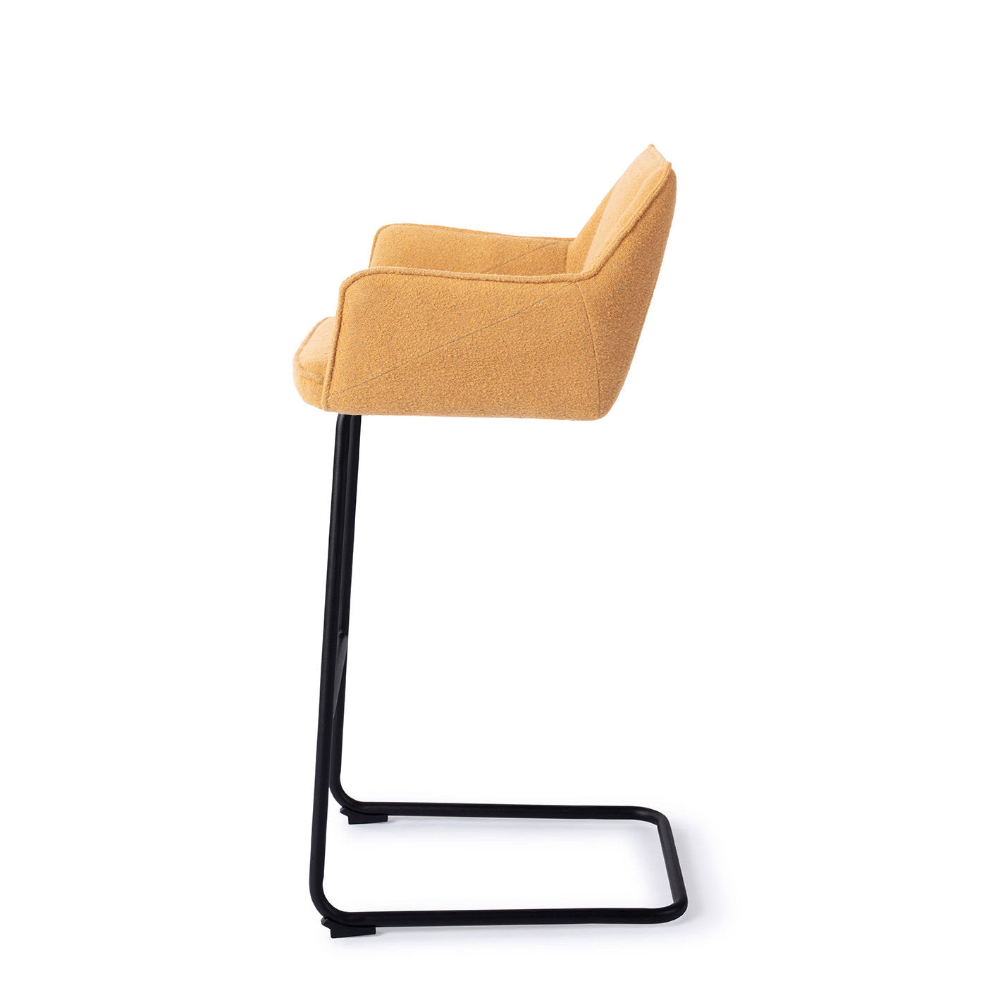 Jesper Home Tome Idaho Potato Barkruk - Arch Black - KwaliteitWonen.nl
