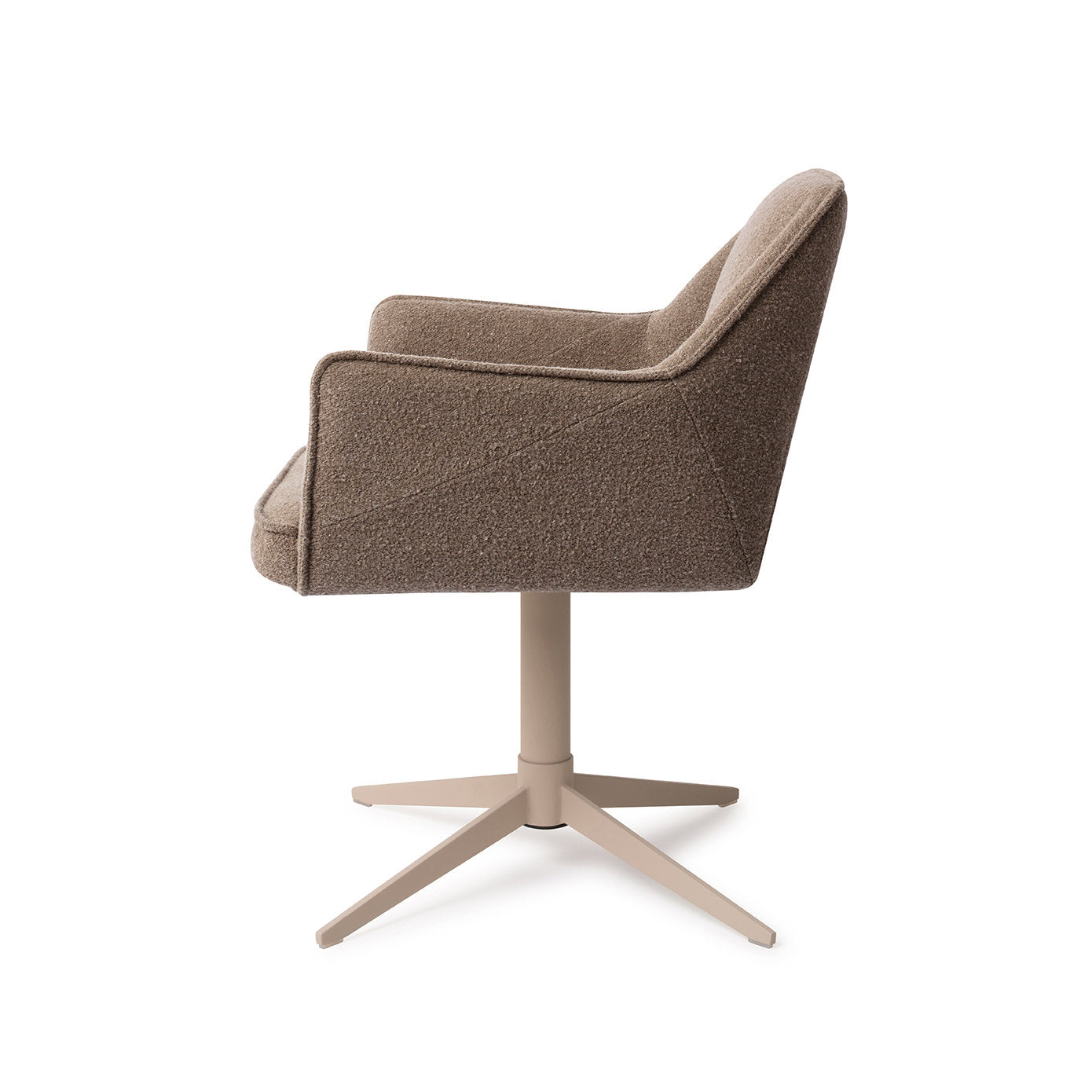 Jesper Home Tome Idaho Potato Eetkamerstoel - Quad Beige - KwaliteitWonen.nl