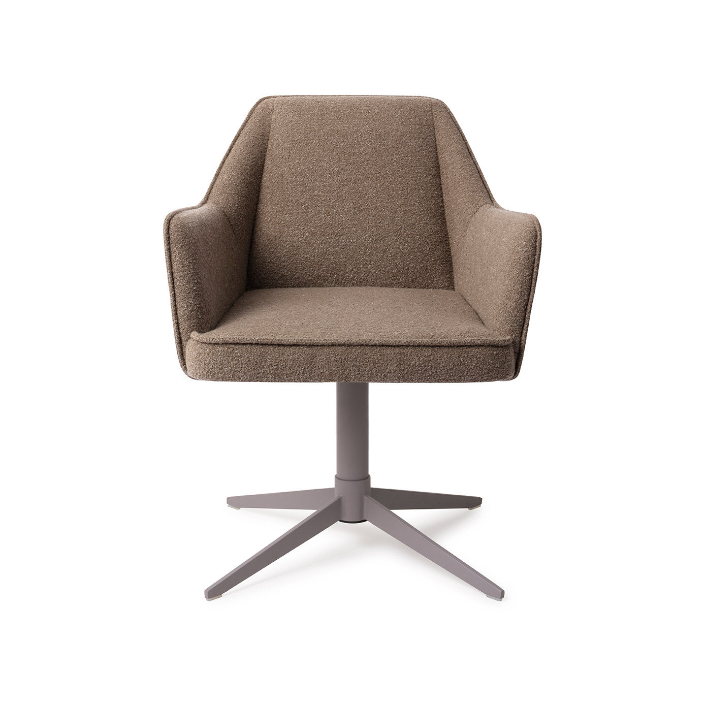 Jesper Home Tome Idaho Potato Eetkamerstoel - Quad Grey - KwaliteitWonen.nl