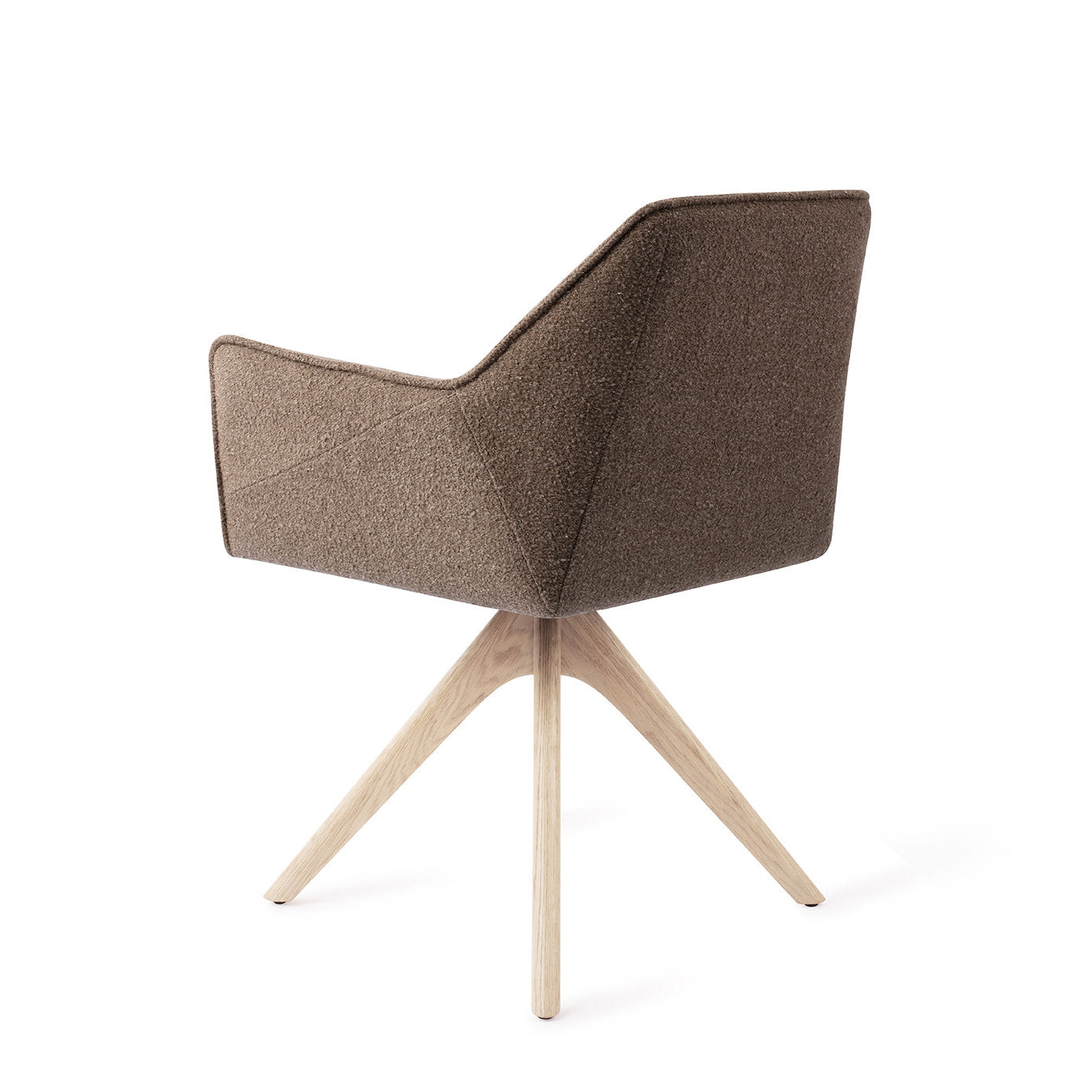 Jesper Home Tome Idaho Potato Eetkamerstoel - Revolve Oak Bleach - KwaliteitWonen.nl