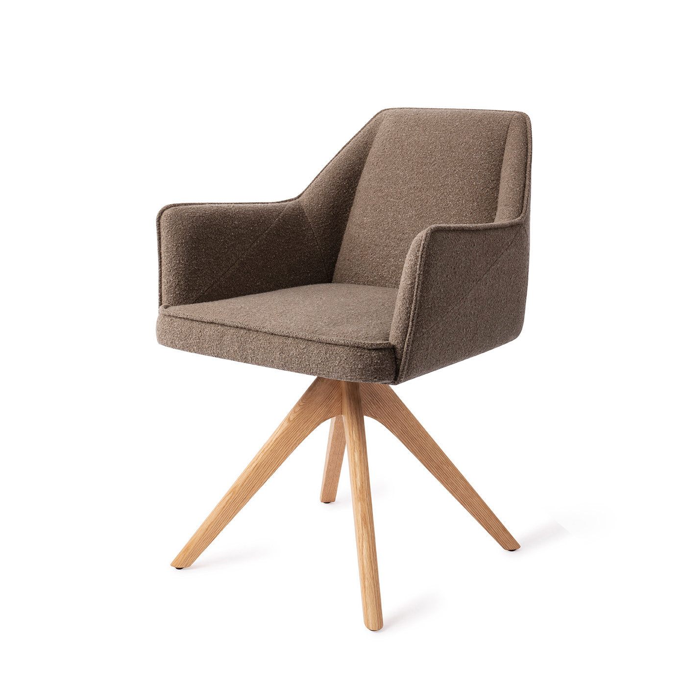 Jesper Home Tome Idaho Potato Eetkamerstoel - Revolve Oak Natural - KwaliteitWonen.nl