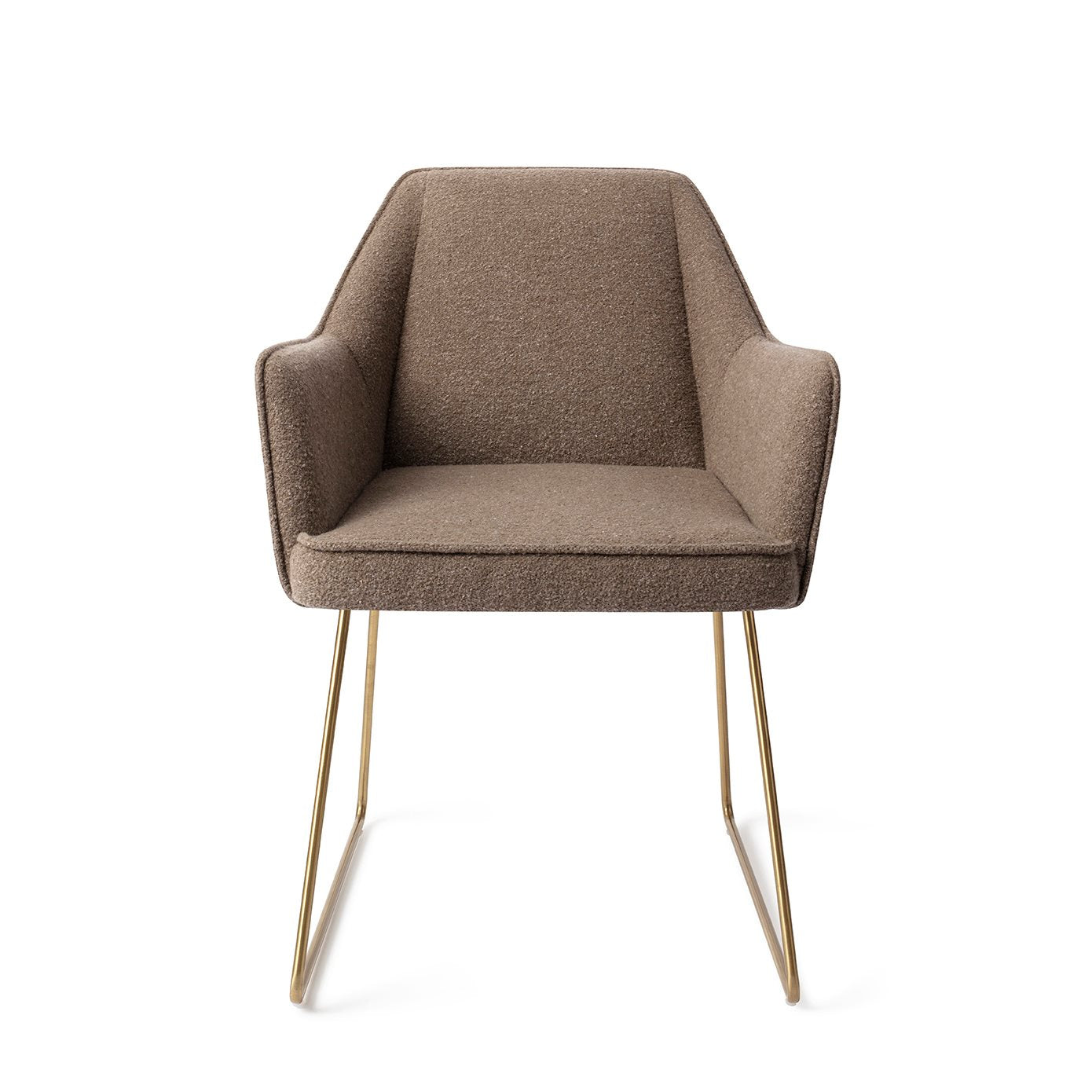Jesper Home Tome Idaho Potato Eetkamerstoel - Slide Gold - KwaliteitWonen.nl