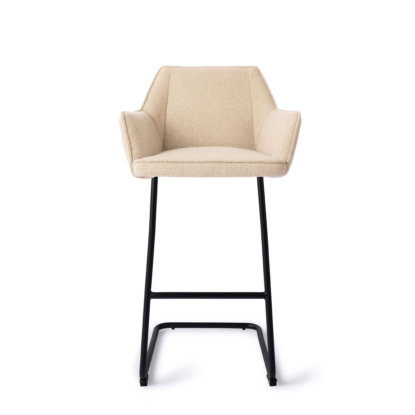 Jesper Home Tome Masai Giraffe Barkruk - Arch Black - KwaliteitWonen.nl