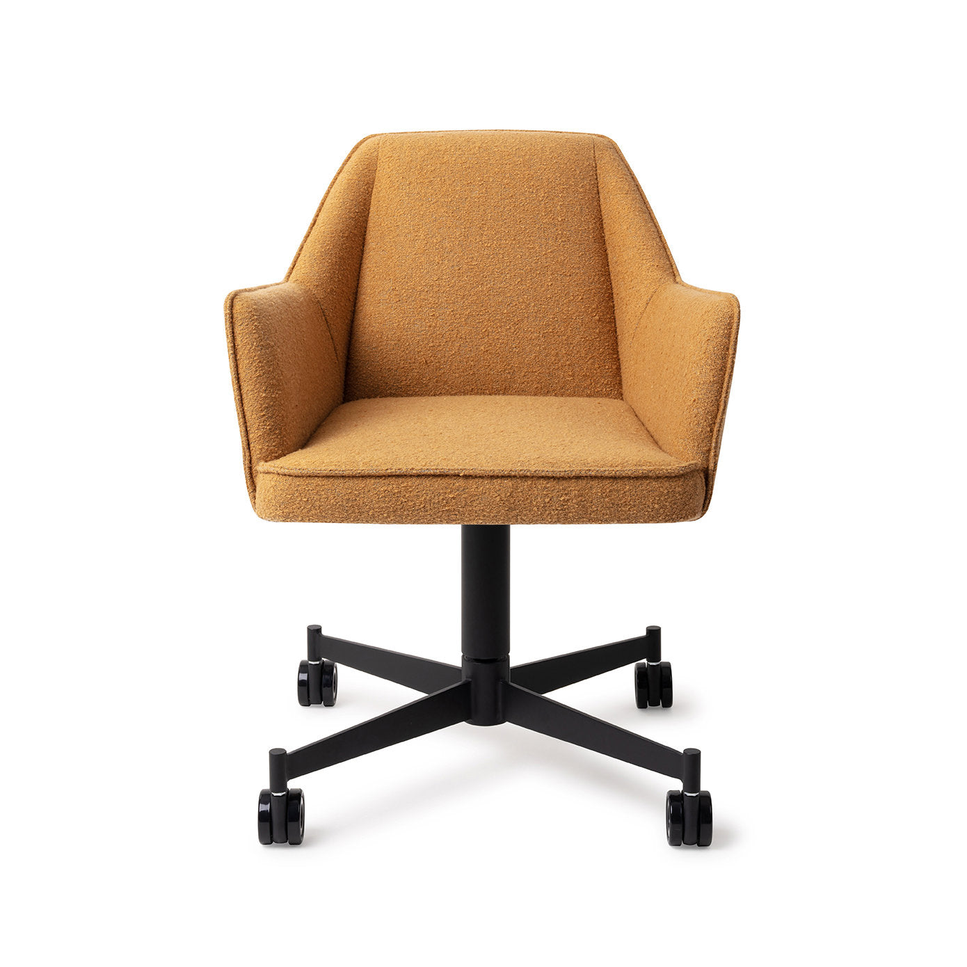 Jesper Home Tome Masai Giraffe Eetkamerstoel - Caster Black - KwaliteitWonen.nl