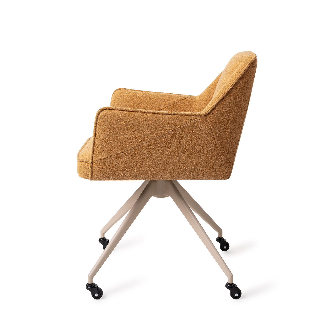Jesper Home Tome Masai Giraffe Eetkamerstoel - Glide Beige - KwaliteitWonen.nl