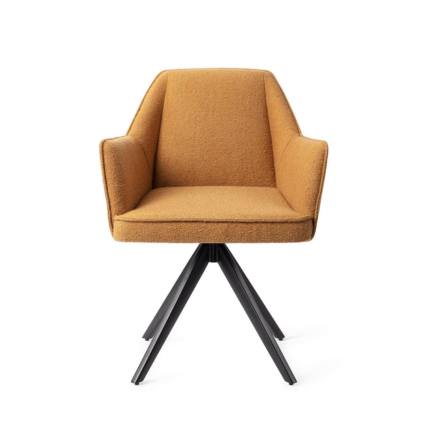 Jesper Home Tome Masai Giraffe Eetkamerstoel - Turn Black - KwaliteitWonen.nl