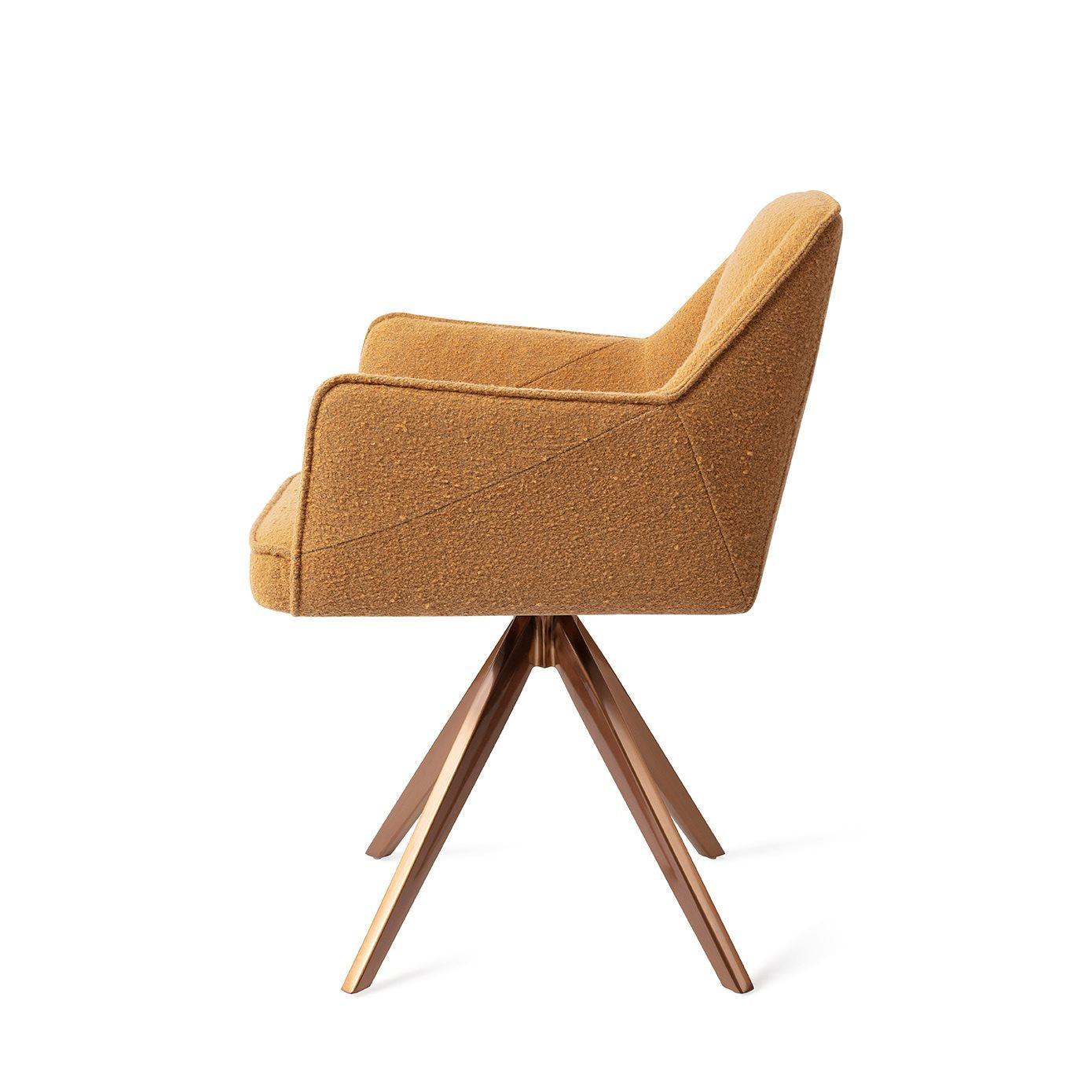 Jesper Home Tome Masai Giraffe Eetkamerstoel - Turn Rose - KwaliteitWonen.nl