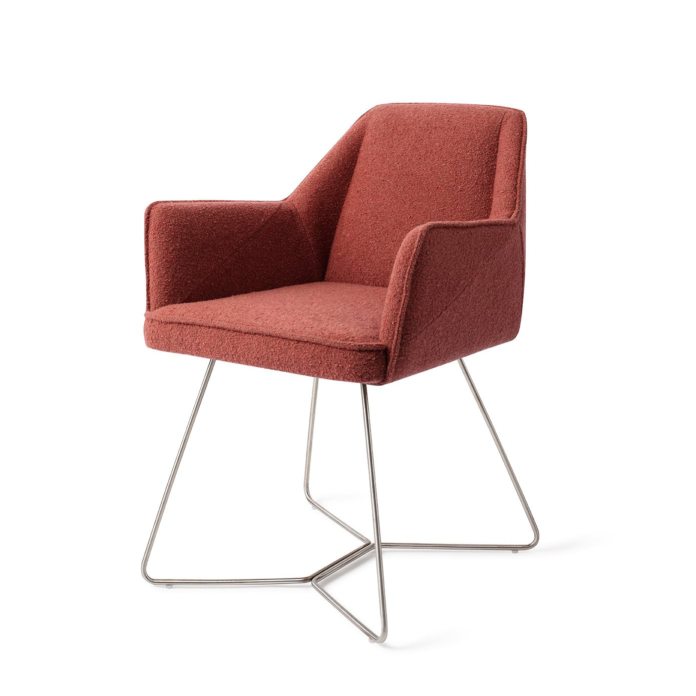 Jesper Home Tome Shabby Saffron Eetkamerstoel - Beehive Steel - KwaliteitWonen.nl