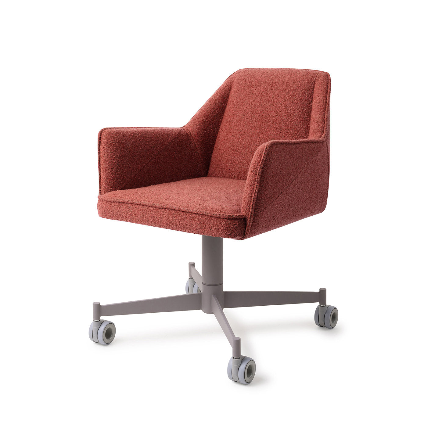 Jesper Home Tome Shabby Saffron Eetkamerstoel - Caster Grey - KwaliteitWonen.nl