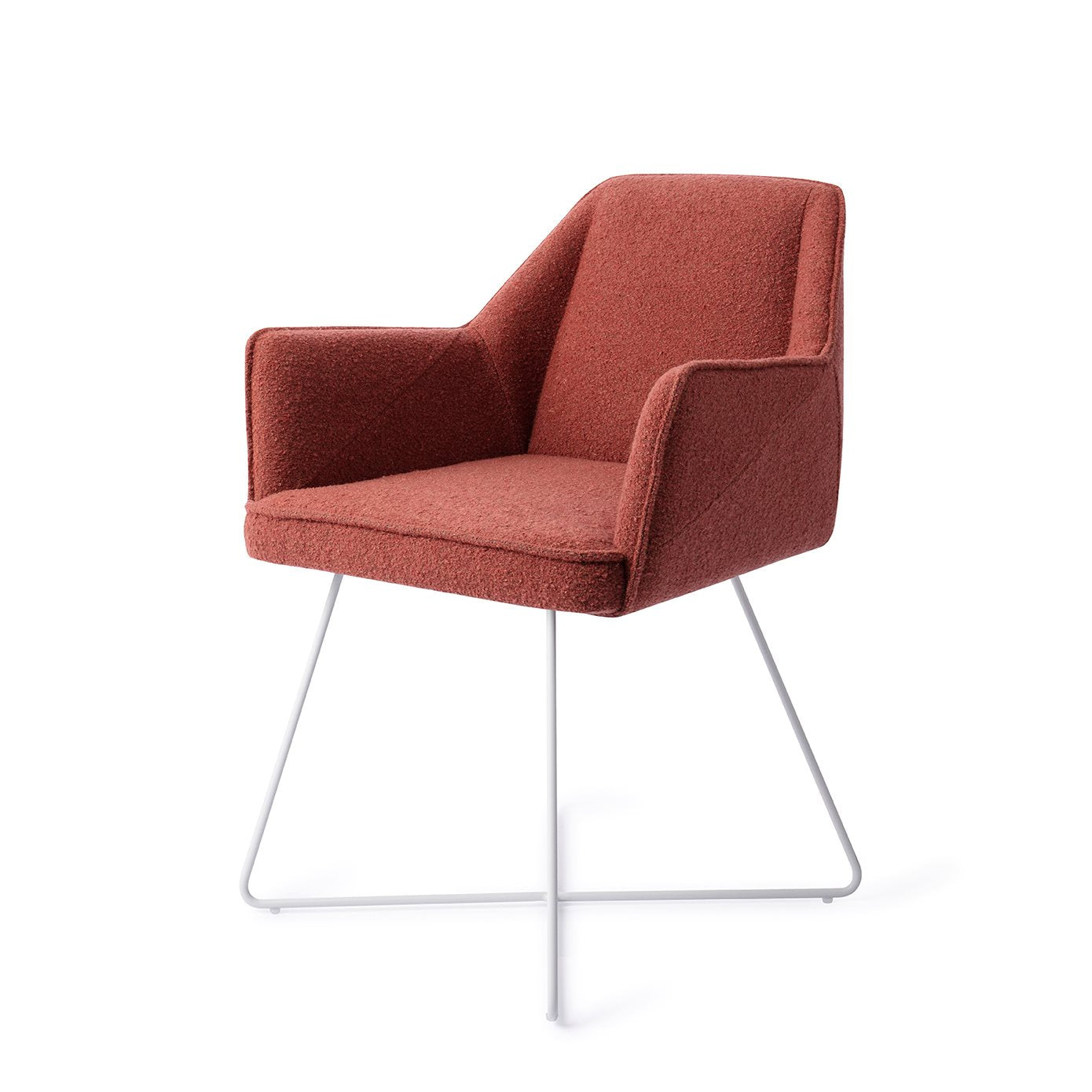 Jesper Home Tome Shabby Saffron Eetkamerstoel - Cross White - KwaliteitWonen.nl