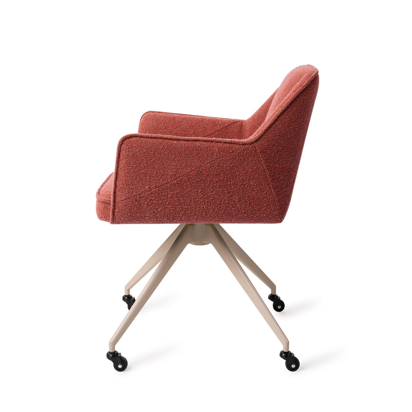 Jesper Home Tome Shabby Saffron Eetkamerstoel - Glide Beige - KwaliteitWonen.nl