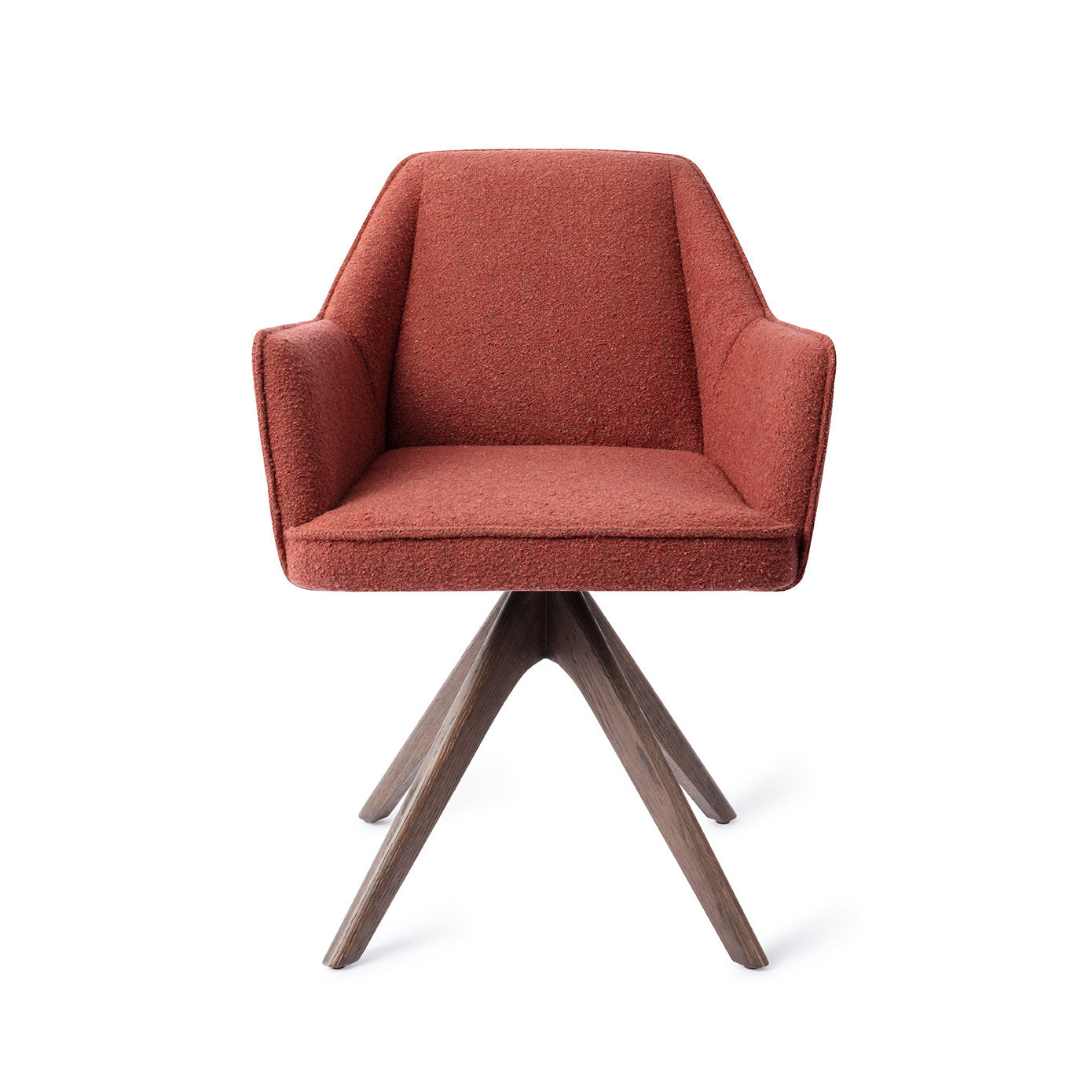 Jesper Home Tome Shabby Saffron Eetkamerstoel - Revolve Oak Walnut - KwaliteitWonen.nl