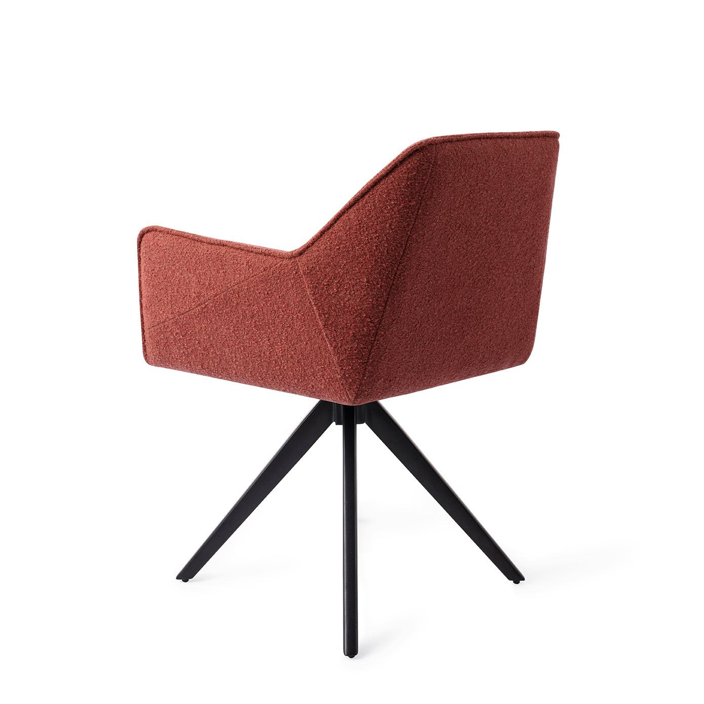 Jesper Home Tome Shabby Saffron Eetkamerstoel - Turn Black - KwaliteitWonen.nl