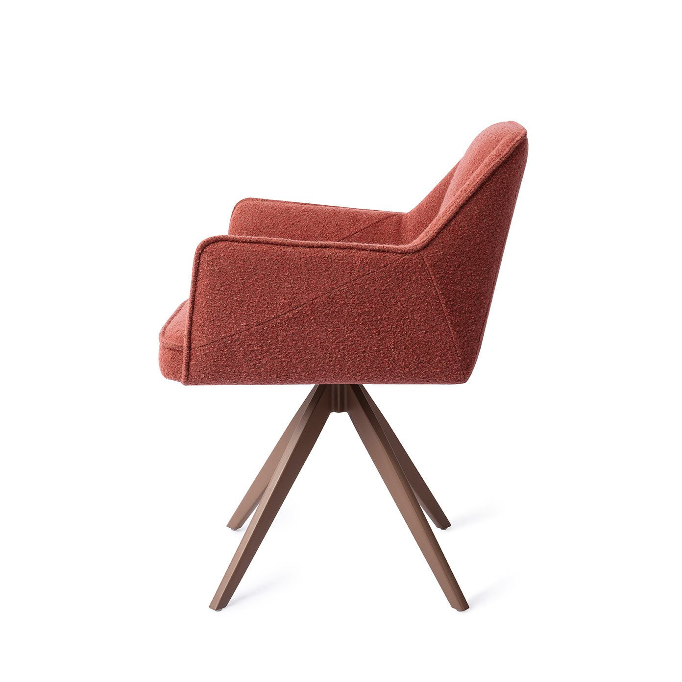 Jesper Home Tome Shabby Saffron Eetkamerstoel - Turn Brown - KwaliteitWonen.nl