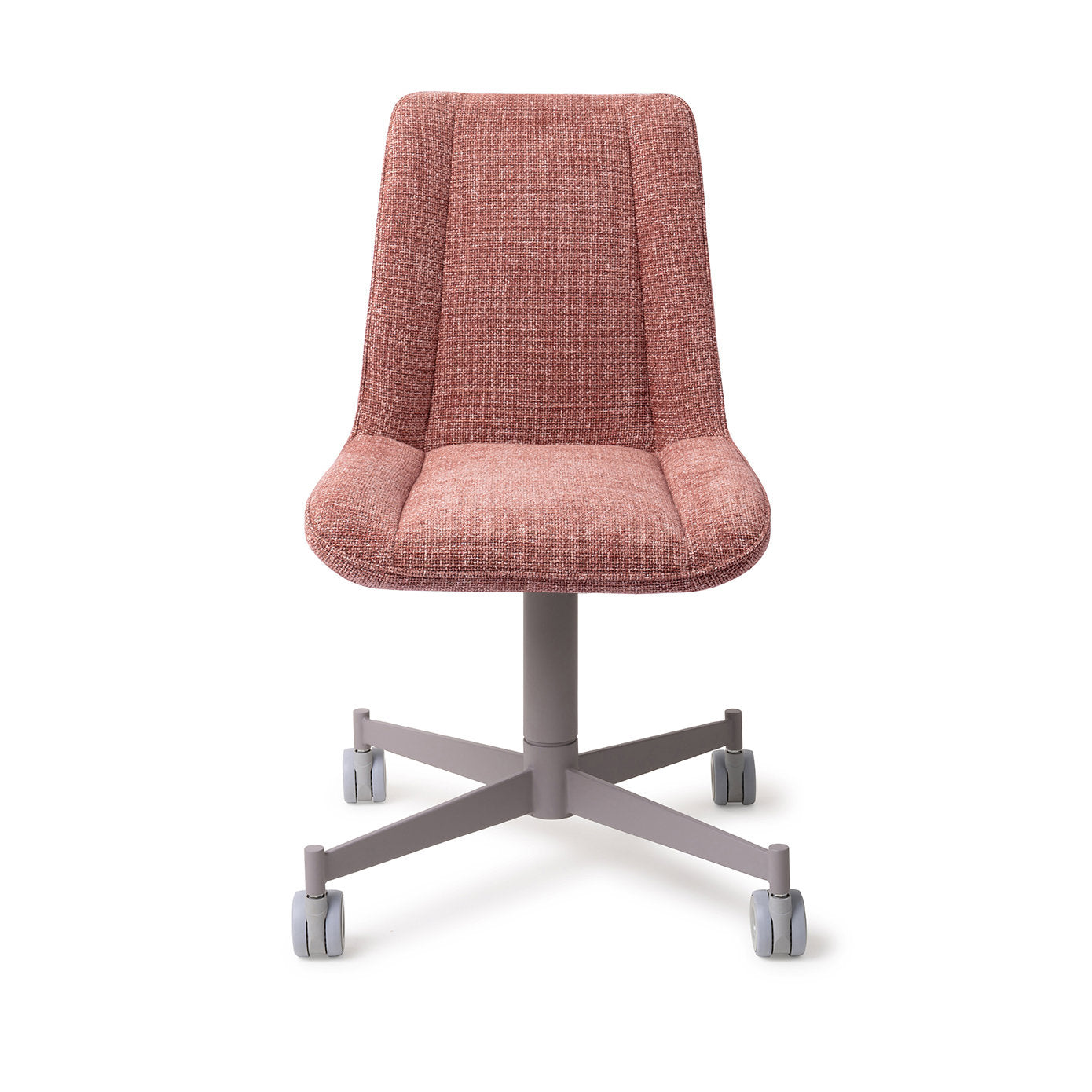 Jesper Home Umedo Scarlet Grain Eetkamerstoel - Caster Grey - KwaliteitWonen.nl