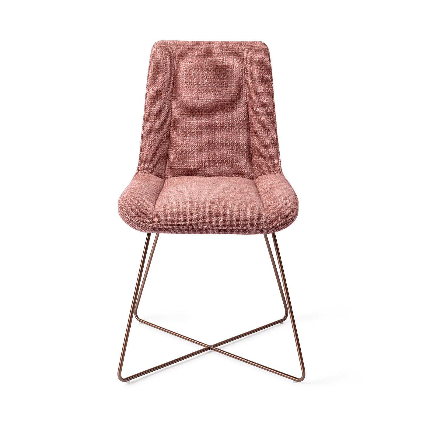Jesper Home Umedo Scarlet Grain Eetkamerstoel - Cross Rose - KwaliteitWonen.nl