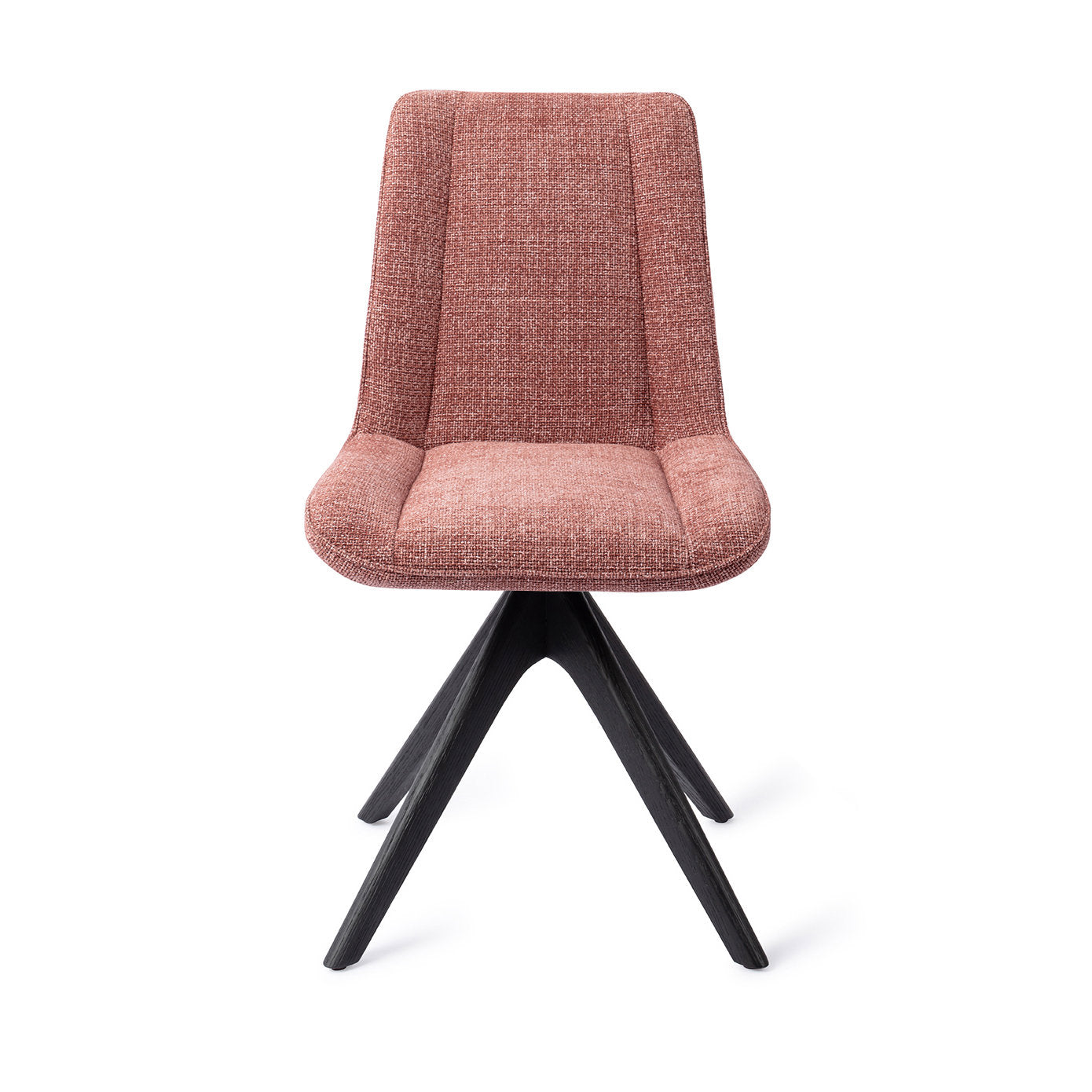 Jesper Home Umedo Scarlet Grain Eetkamerstoel - Revolve Oak Black - KwaliteitWonen.nl